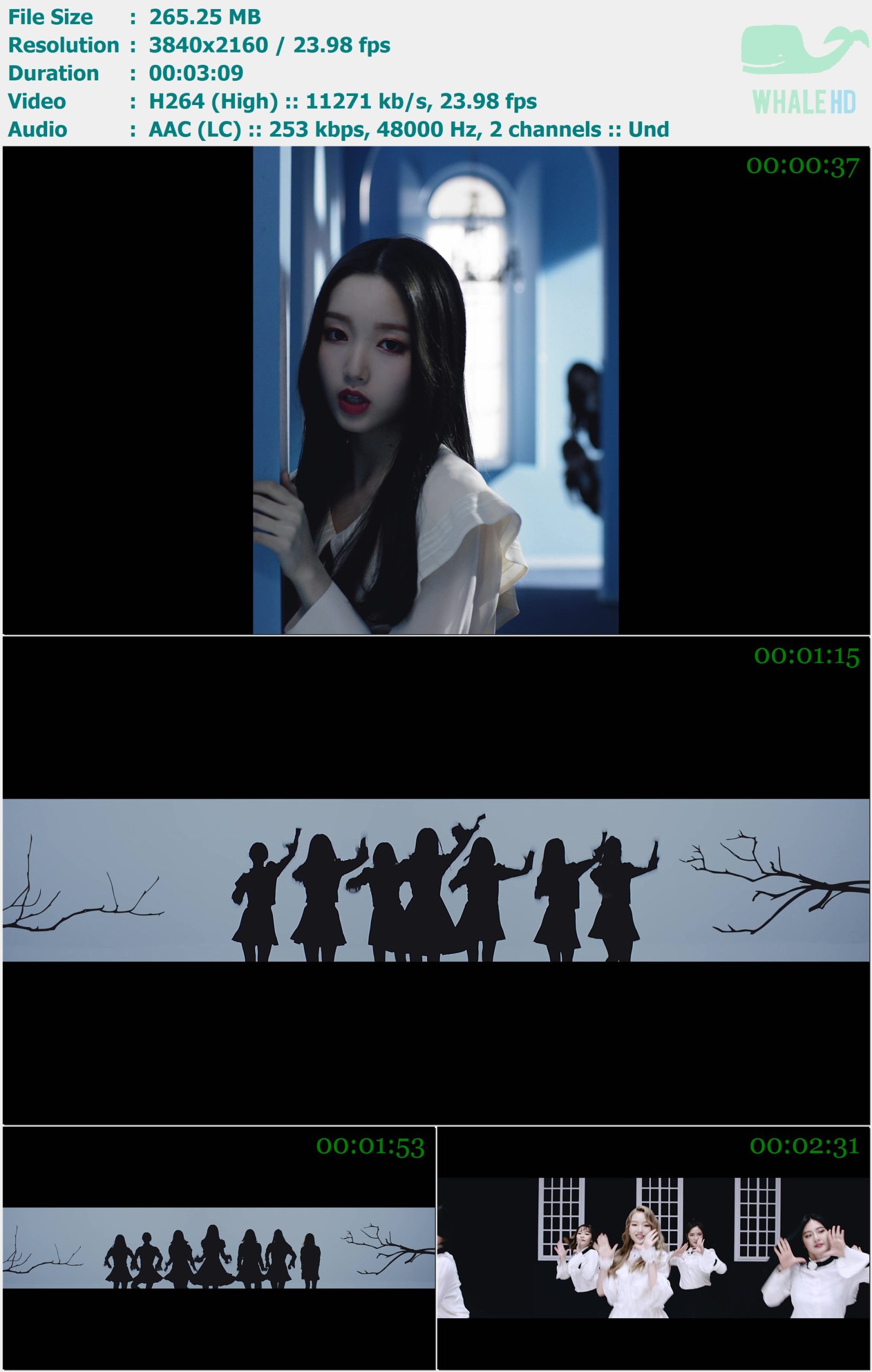 Go Won (from 本月少女 Loona) - One & Only 2018 WEB-DL 2160p H264 - 265.25MB