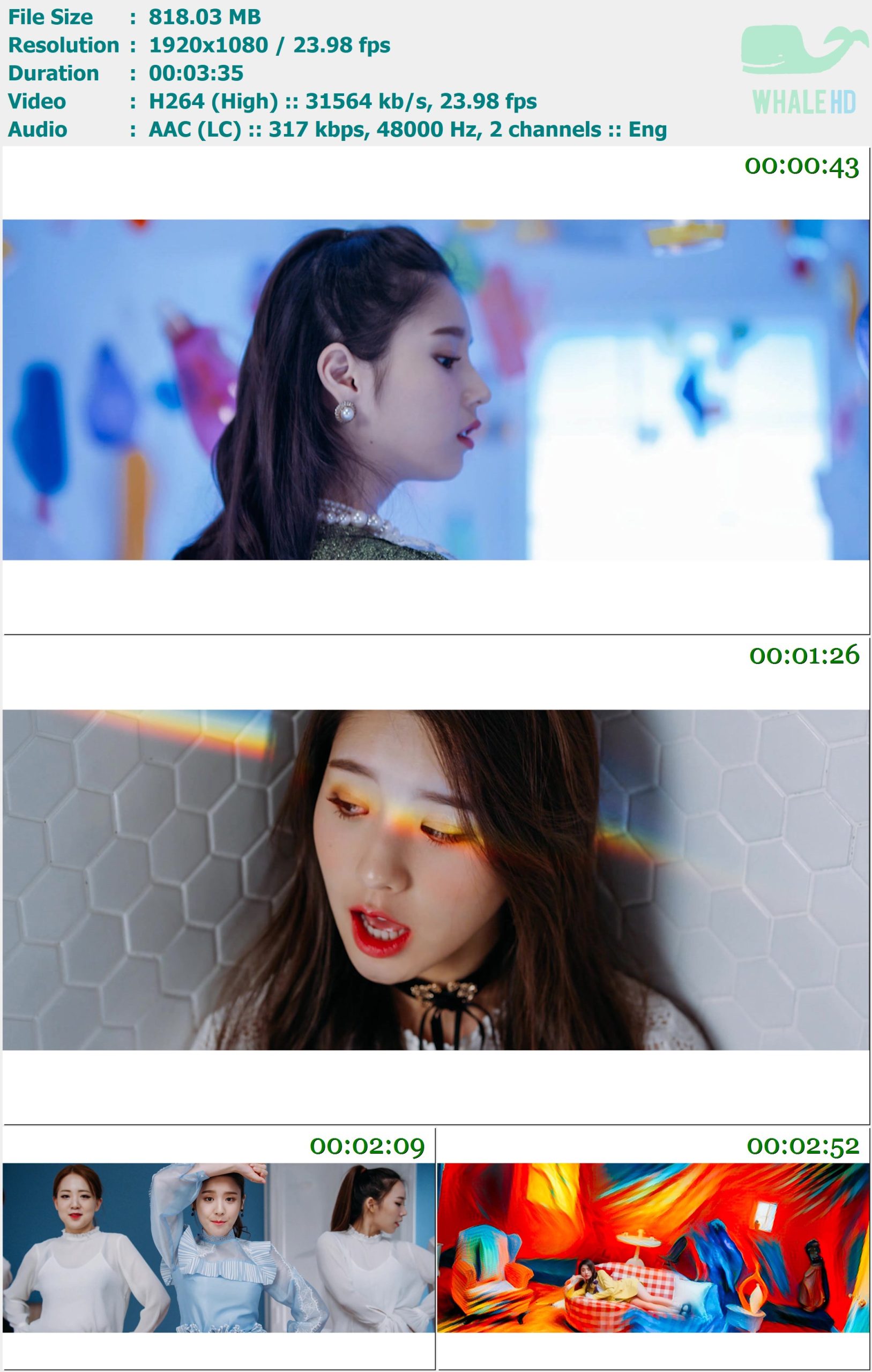 Heejin (from 本月少女 Loona) - ViViD (희진) 2016 MasterRip 1080p H264 - 818.03MB