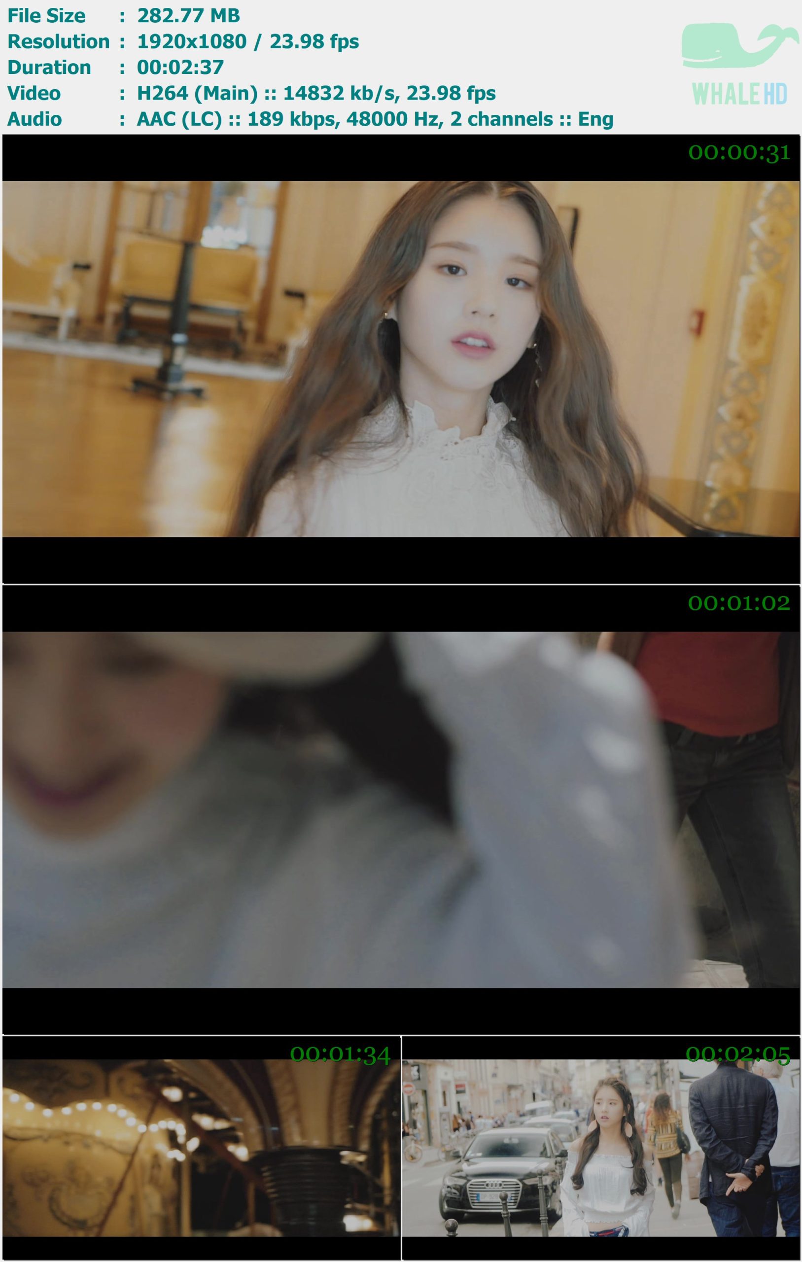 Heejin (from 本月少女 Loona) - ViViD (Acoustic Mix) 2016 Bugs! 1080p H264 - 282.77MB