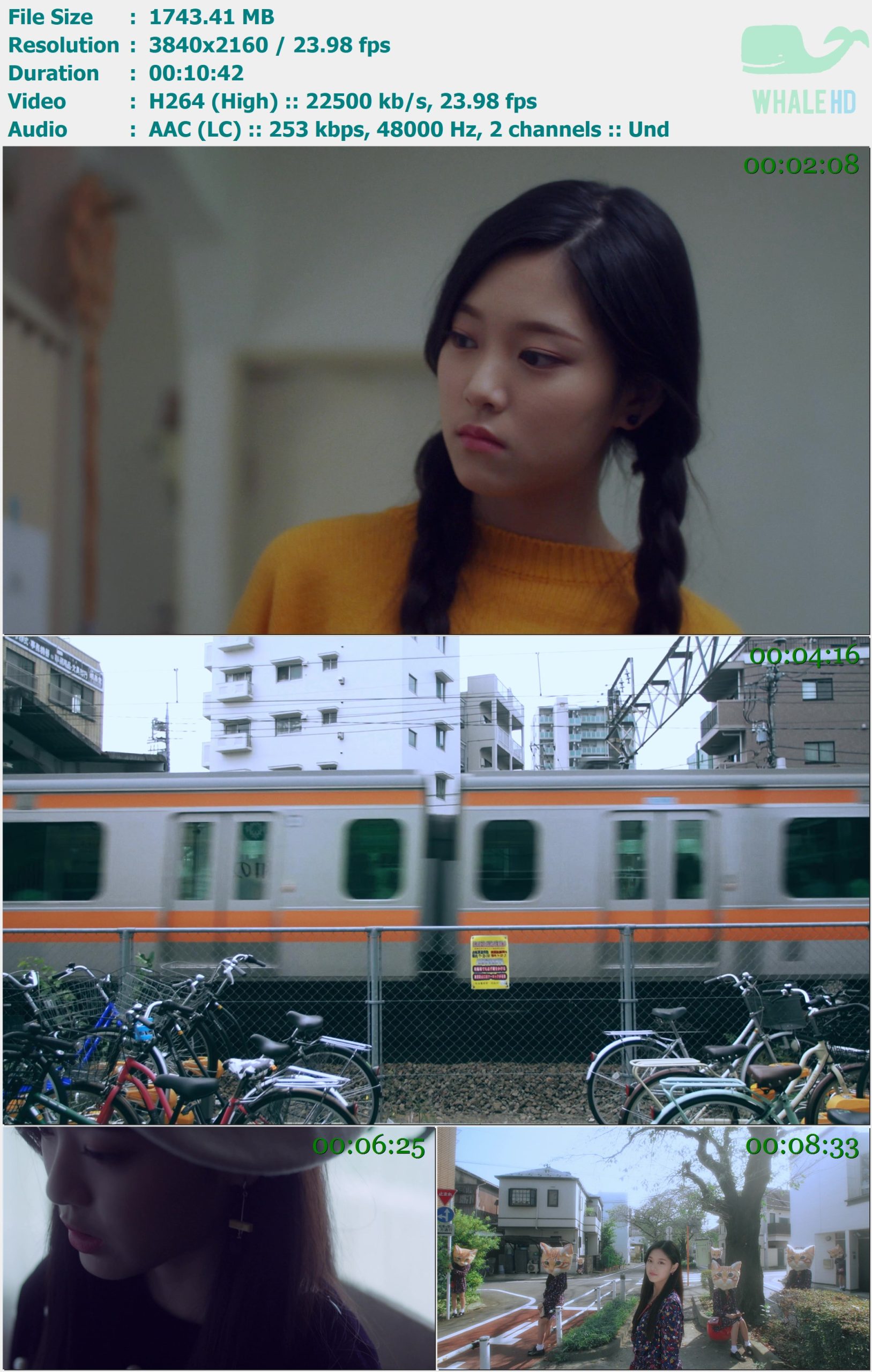 HyunJin (from 本月少女 Loona) - Around You (Director's Cut) 2019 MasterRip 2160p H264 - 1.70GB