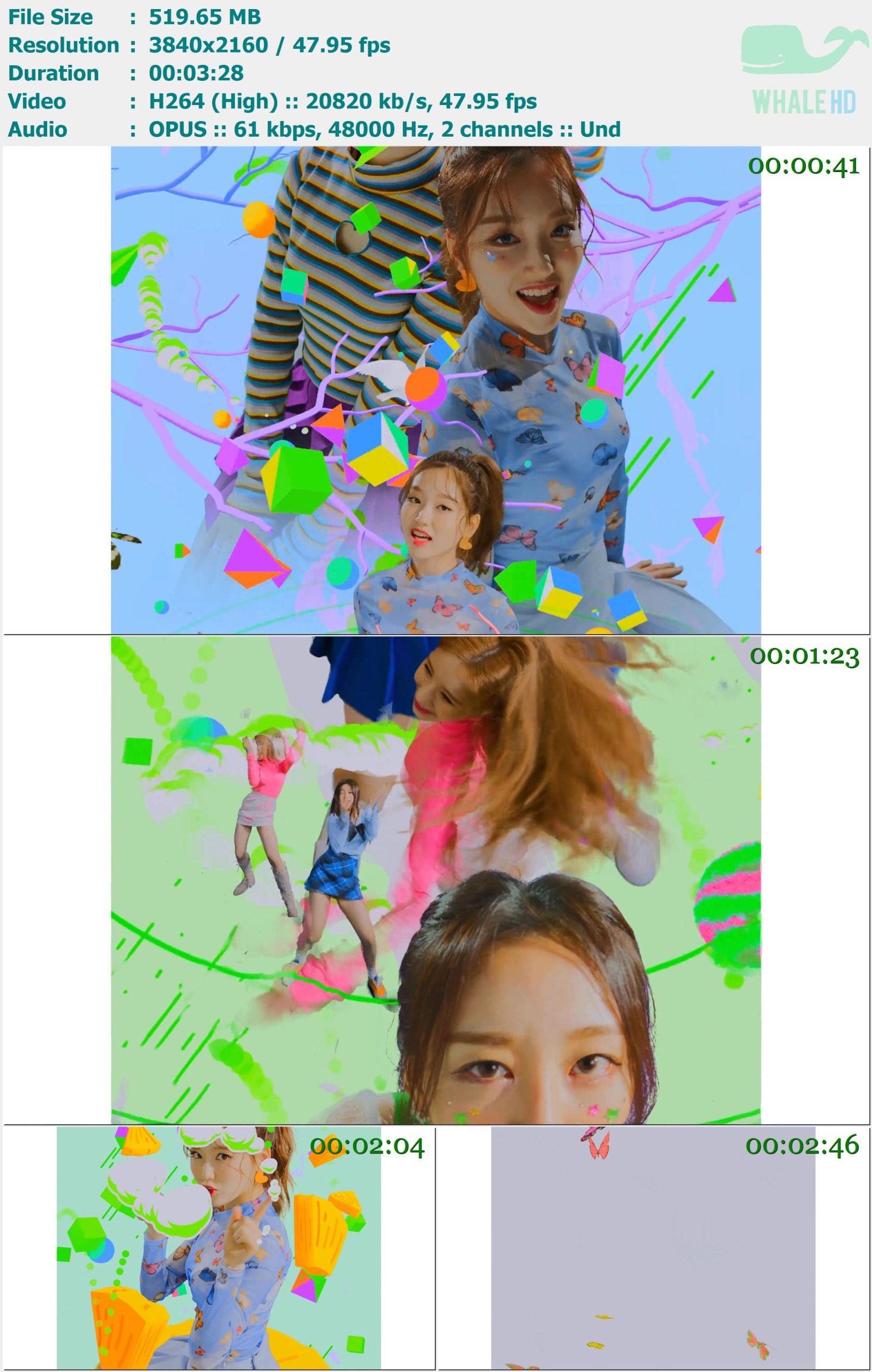 本月少女 (LOONA) - Hula Hoop 2021 WEB-DL 2160p H264 - 519.65MB