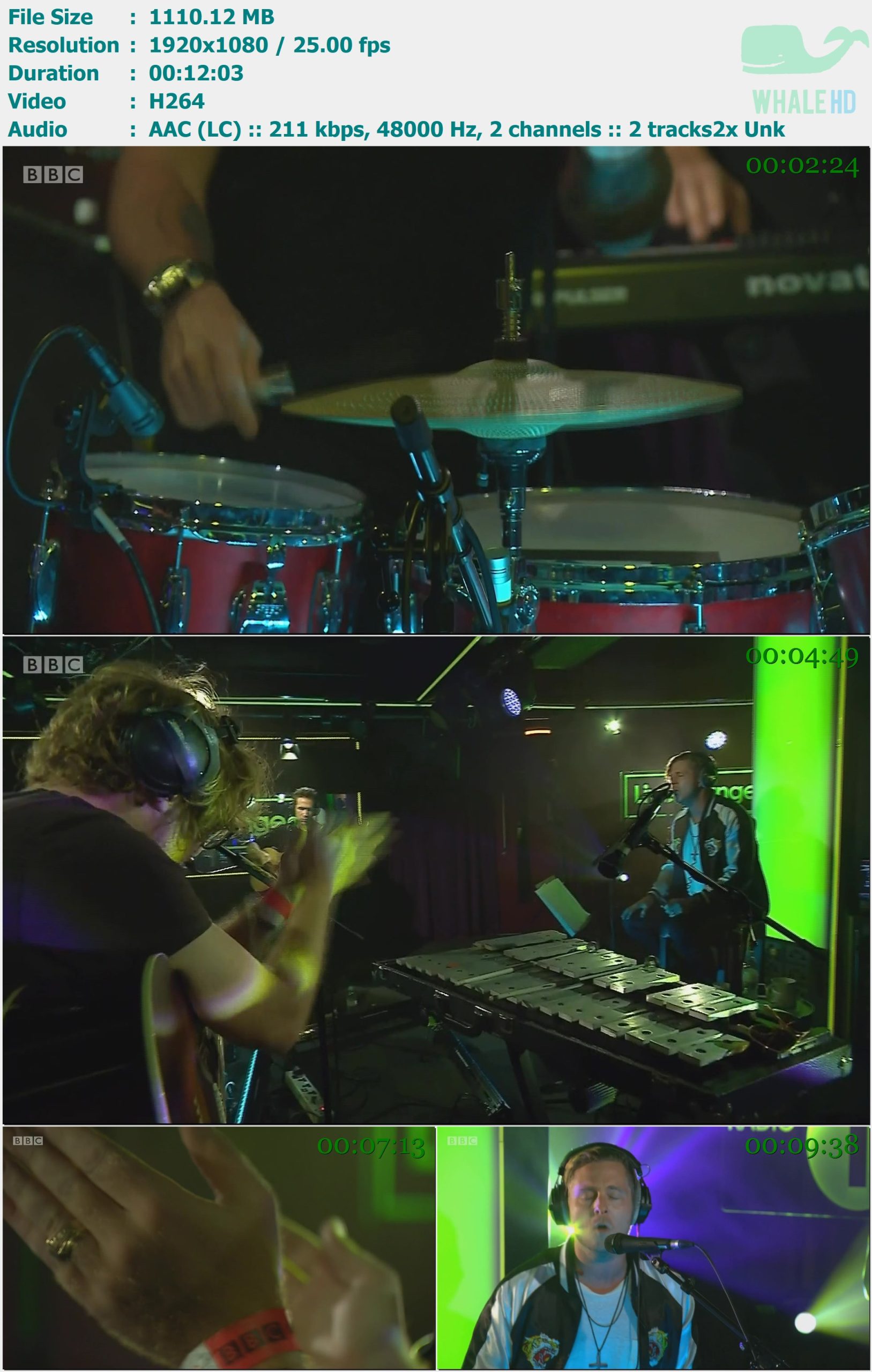 OneRepublic - 𝐁𝐁𝐂 𝐑𝐚𝐝𝐢𝐨 1 Live Lounge 1st September 2016 HDTV 1080i H264 - 1.08GB