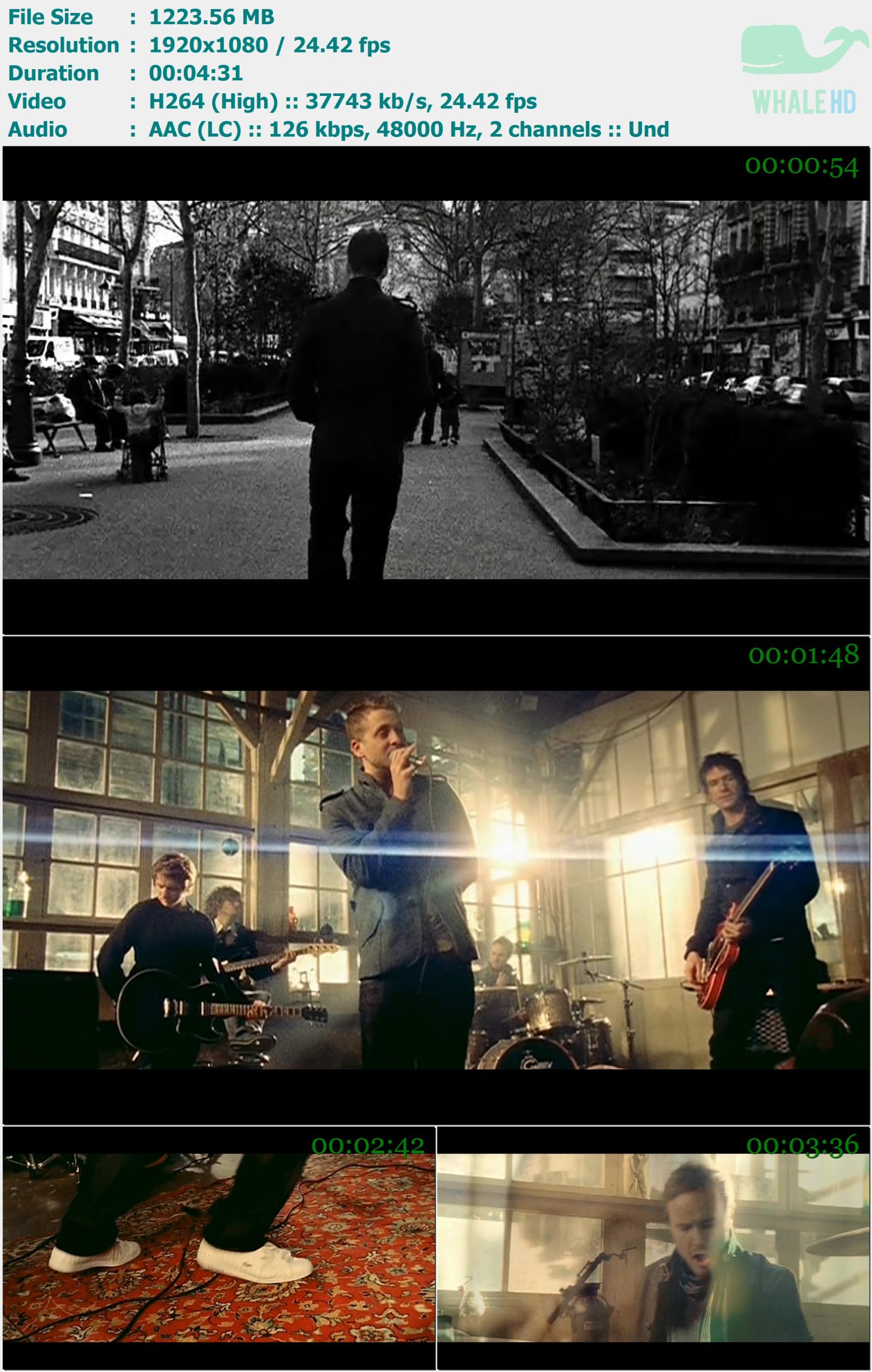 Onerepublic - Say (All I Need) 2008 WEBRip 1080p H264 - 1.19GB