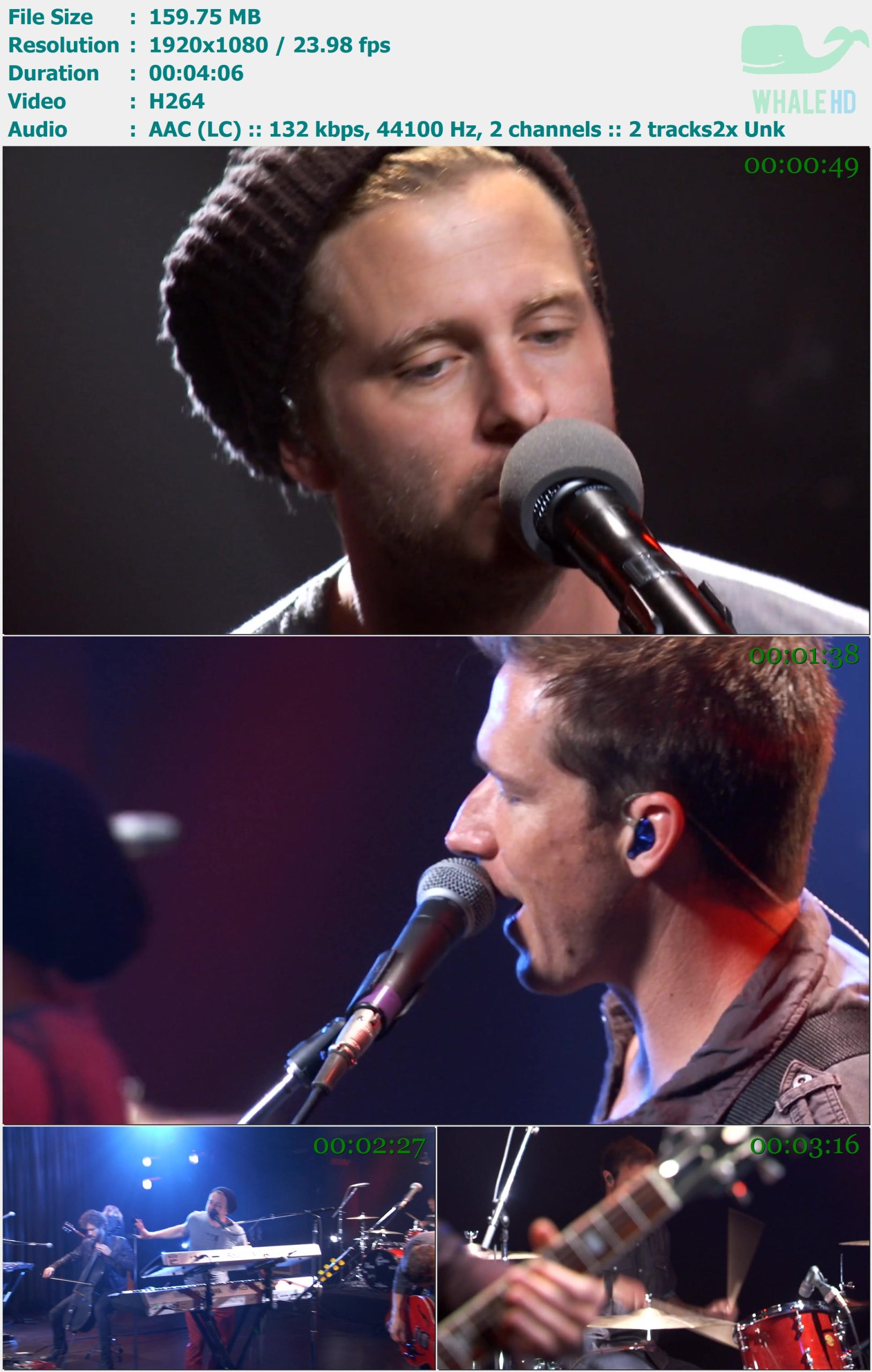 OneRepublic - All The Right Moves (AOL Sessions) 2011 𝐕𝐄𝐕𝐎 1080p H264 - 159.75MB