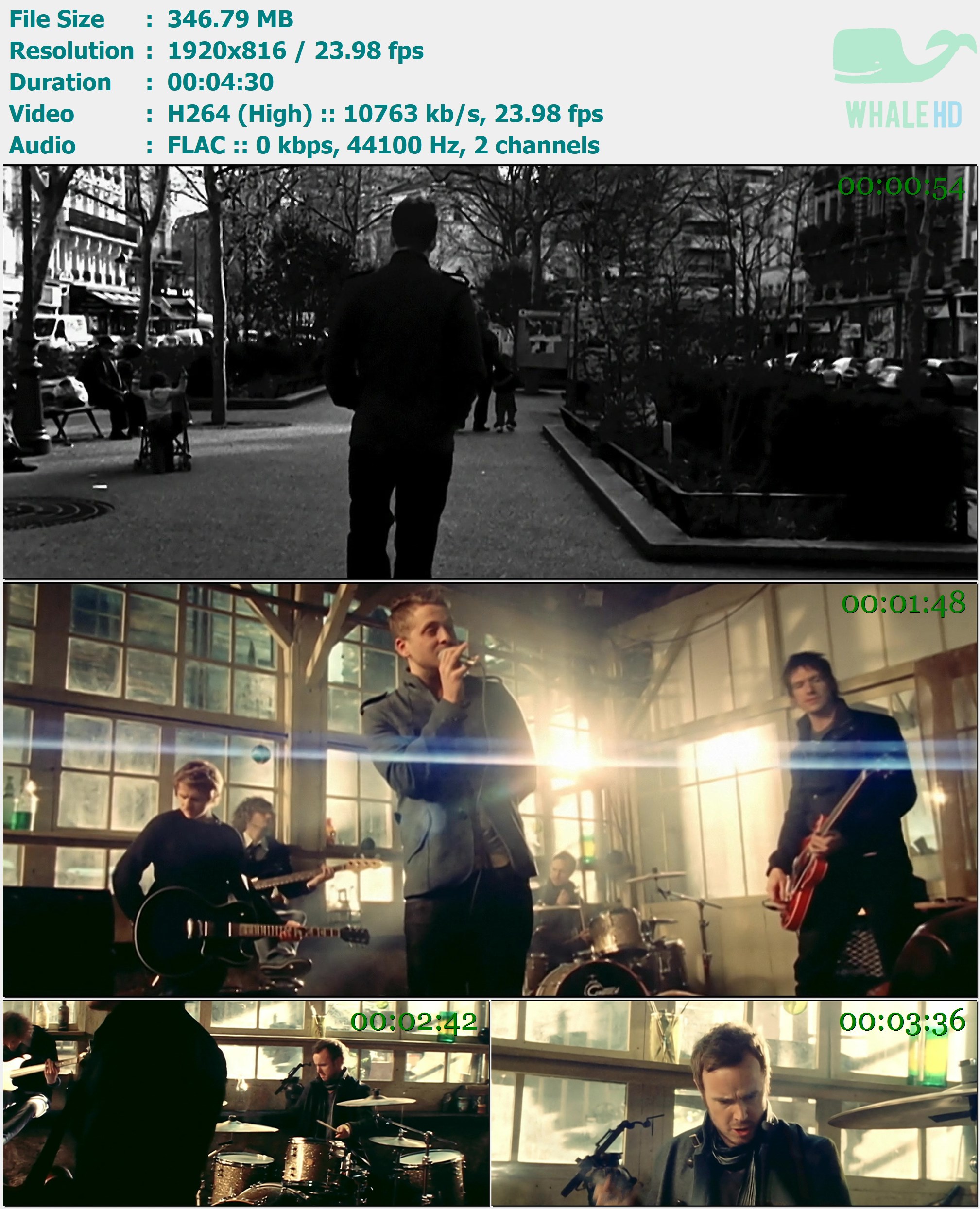 OneRepublic - Say (All I Need) 2008 AMAZON 816p H264 - 346.79MB