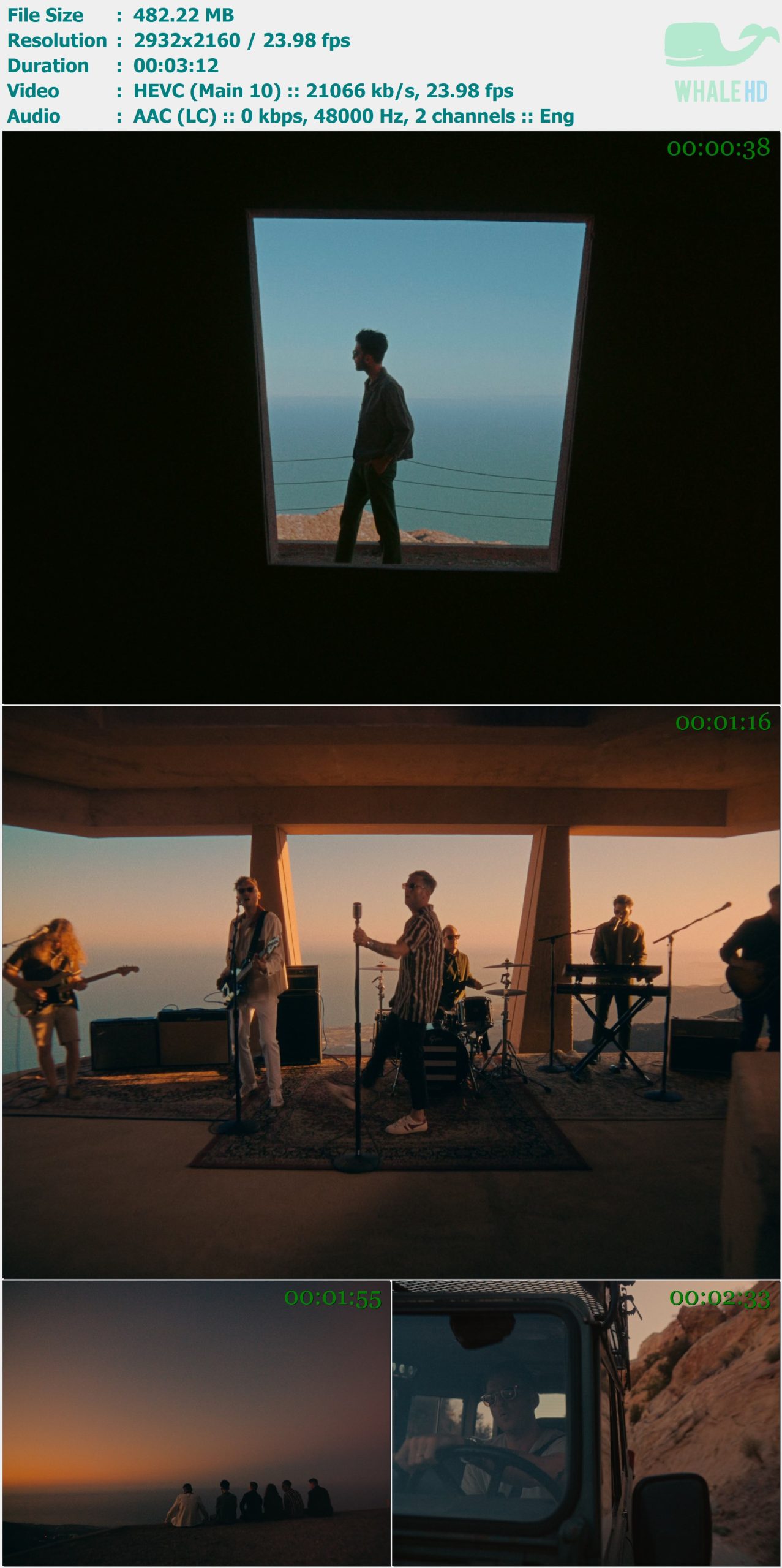 OneRepublic - Someday 2021 AM 2160p H265 - 482.22MB