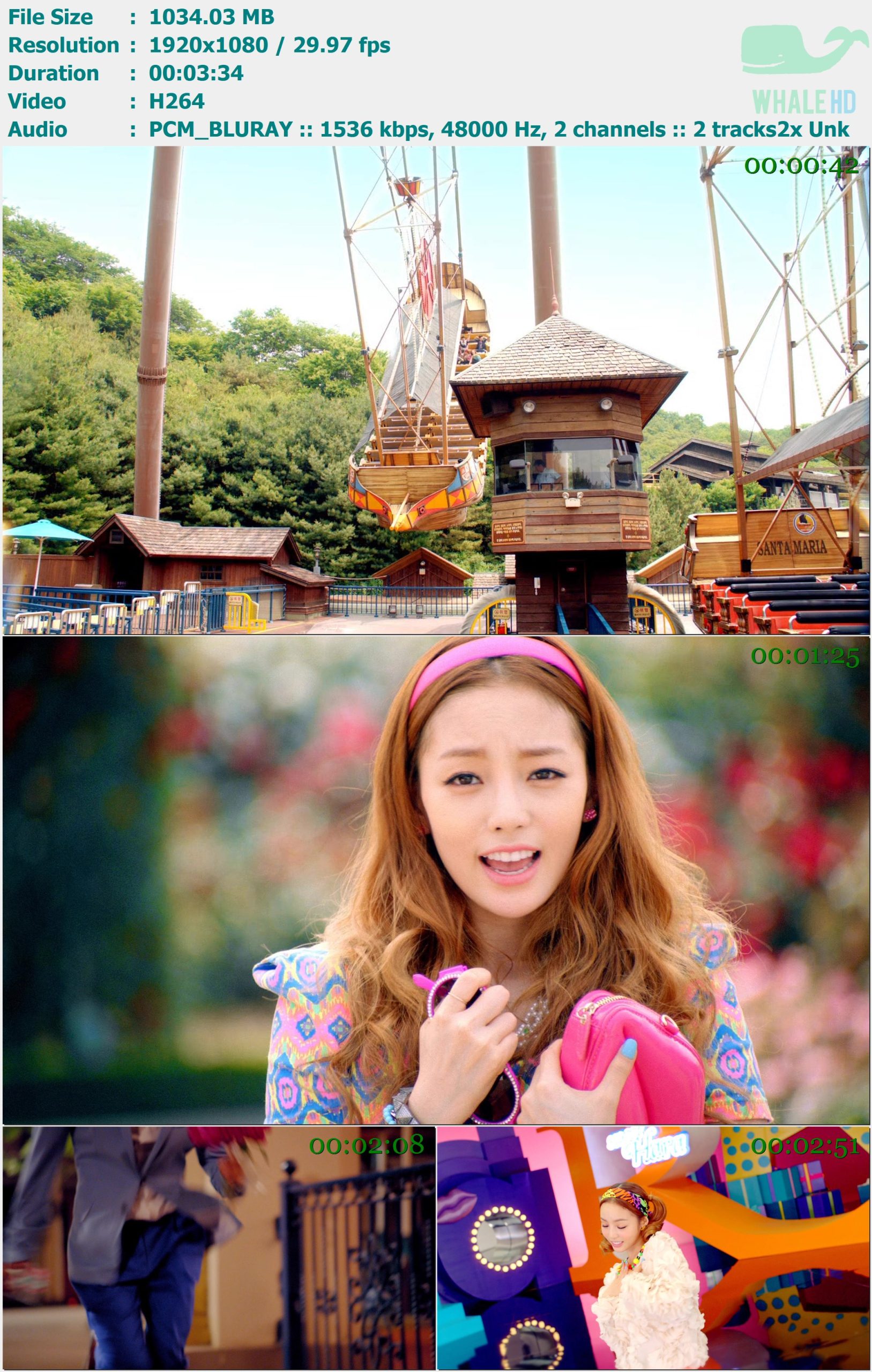 Hara (KARA) - Secret Love 2012 Blu-ray 1080i H264 - 1.01GB