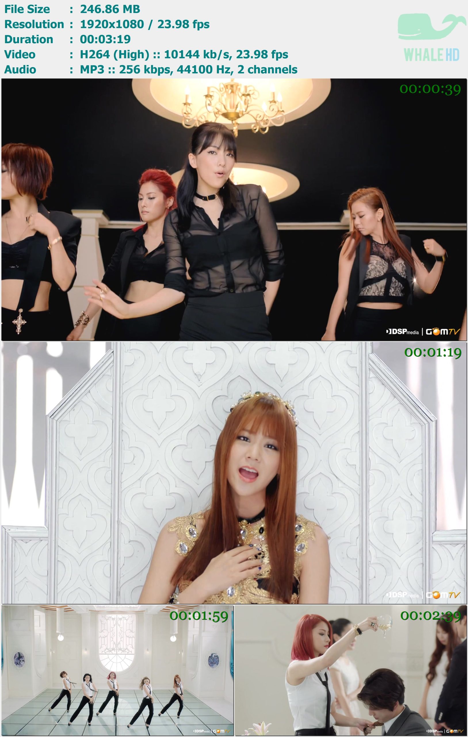 KARA - Damaged Lady 2013 GomTV 1080p H264 - 246.86MB