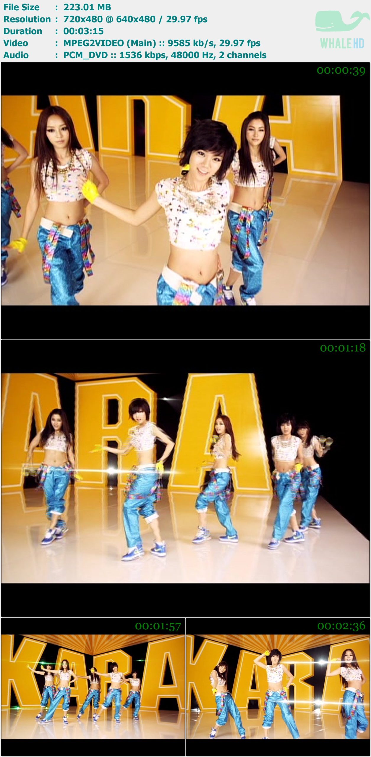 KARA - Mister [Dance Version] 2009 DVD 480i MPEG2 - 223.01MB