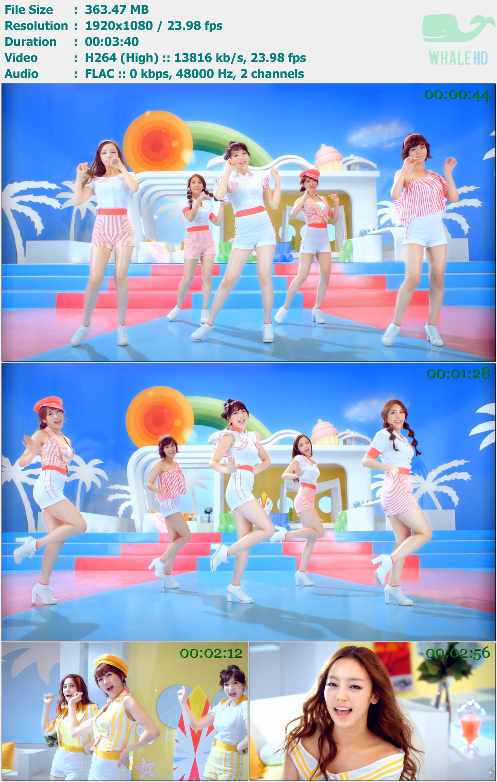 KARA - Go Go Summer! (Japanese ver.) 2011 BDRip 1080p X264 - 363.47MB