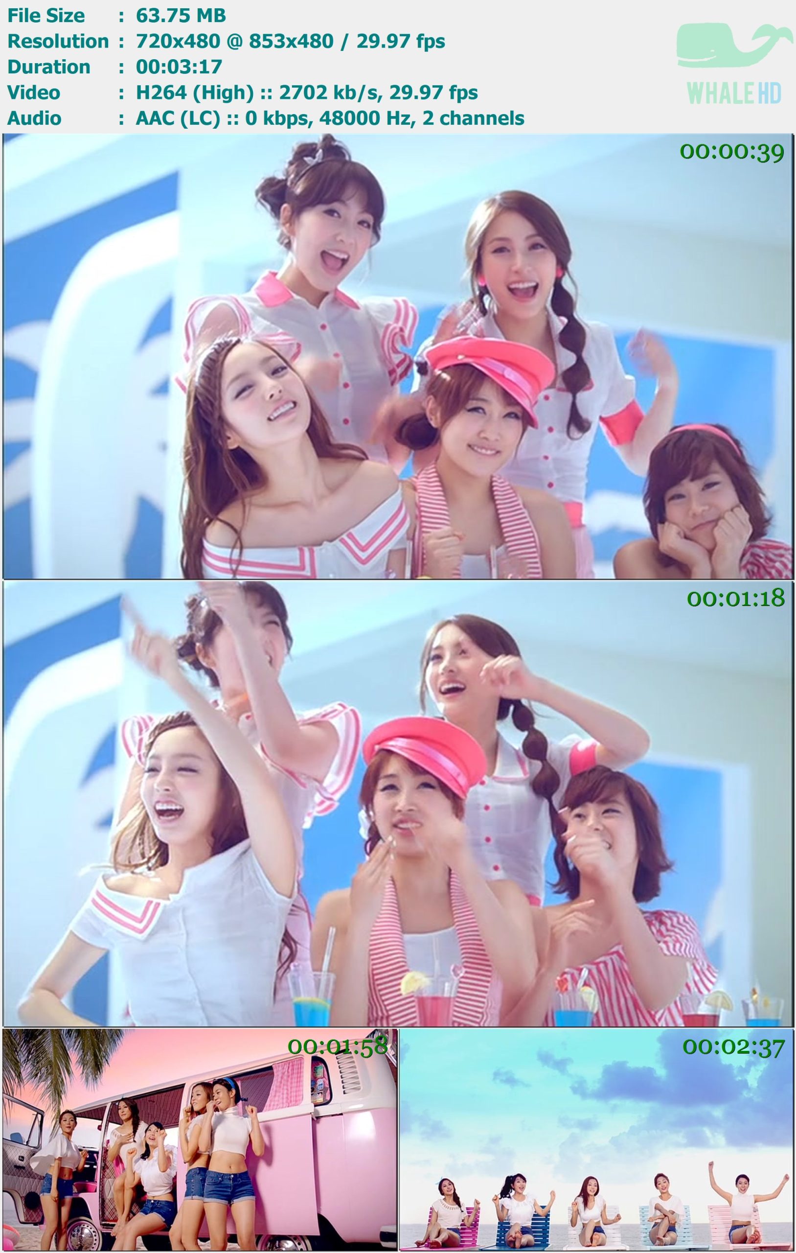 Kara - GO GO Summer! (Director’s Cut) 2011 DVD 480p MPEG2 - 63.75MB