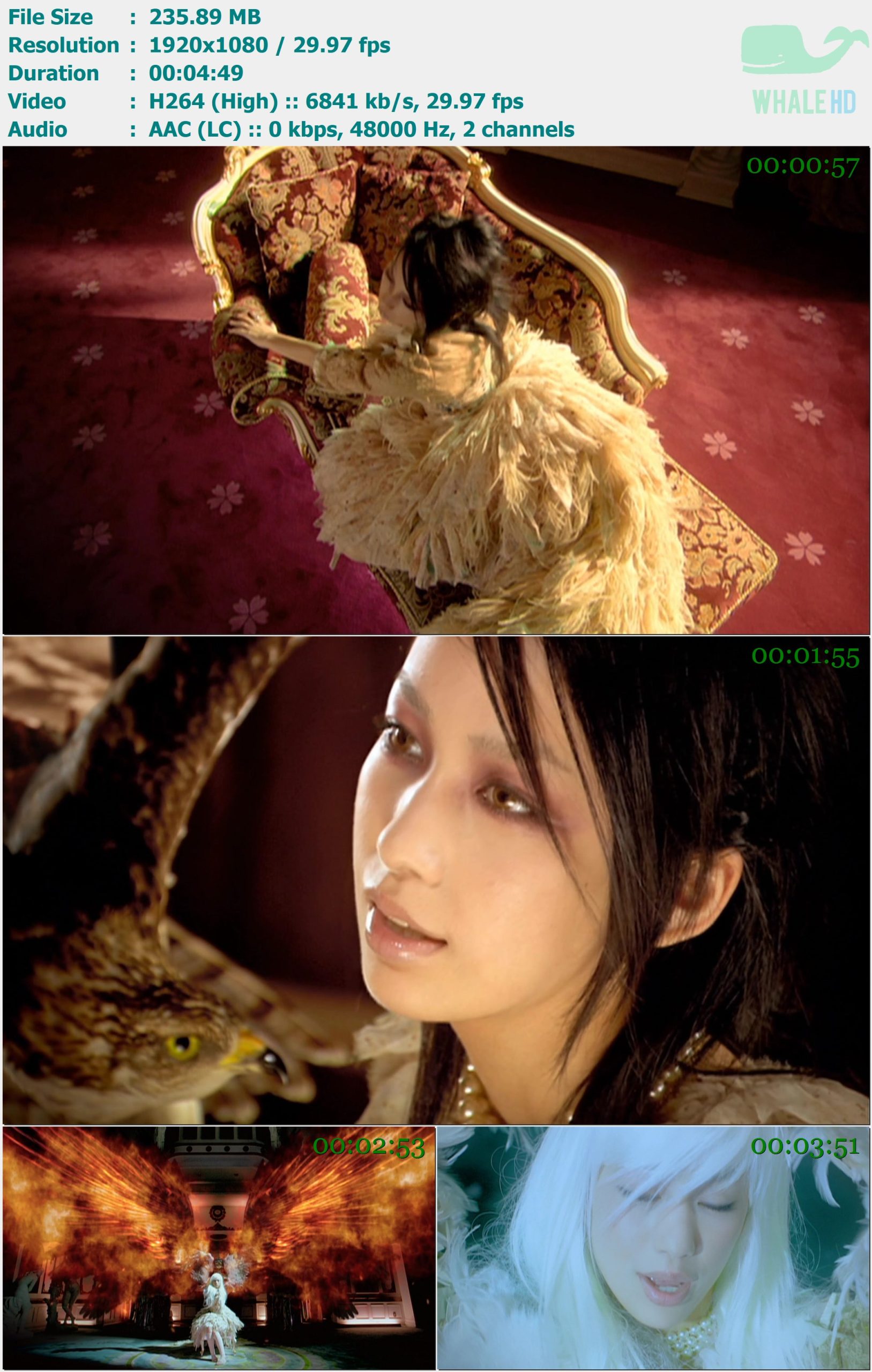 中岛美嘉 Mika Nakashima - Hinotori 2004 AM 1080p H264 - 235.89MB