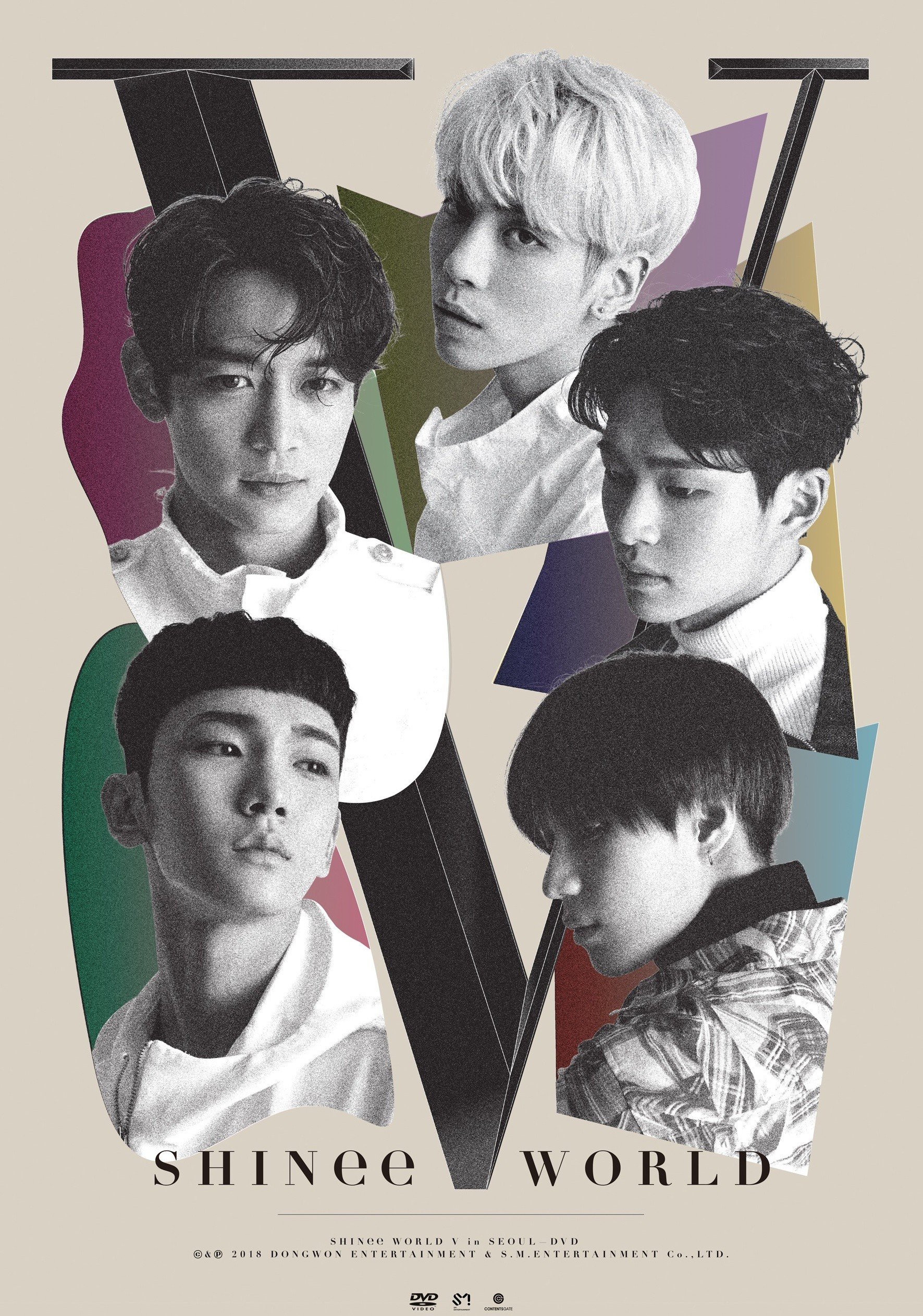 SHINee World V in Seoul (2018.03.15) DVD 480i MPEG2 - 12.96GB