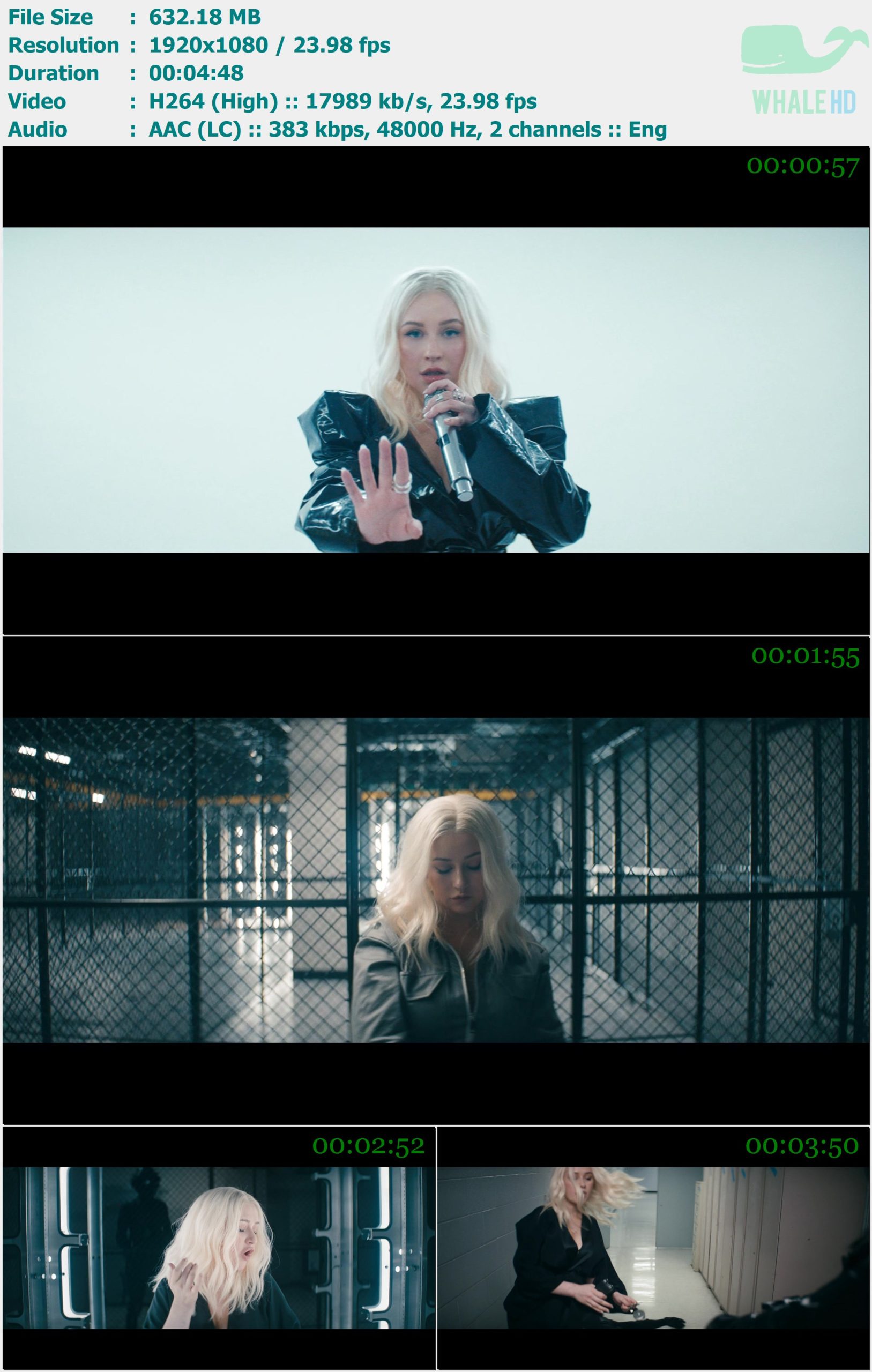 Christina Aguilera - Fall In Line 2018 MasterRip 1080p H264 - 632.18MB