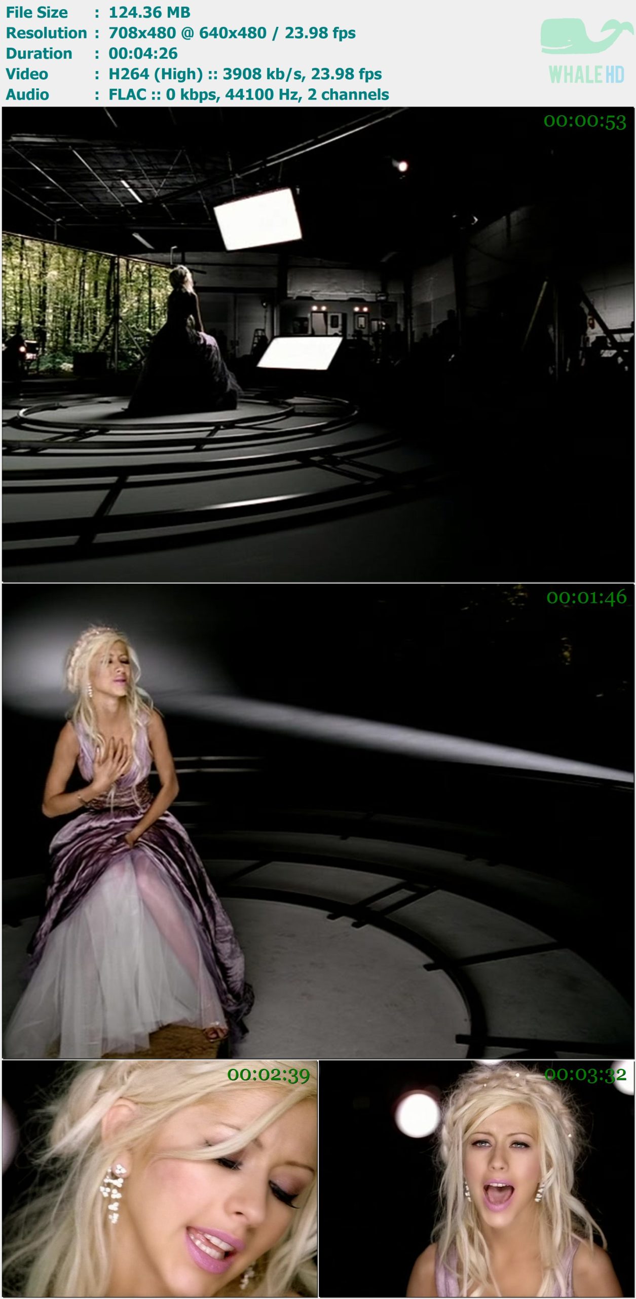 Christina Aguilera - Pero Me Acuerdo De Tí 2000 MasterRip 480p X264 - 124.36MB