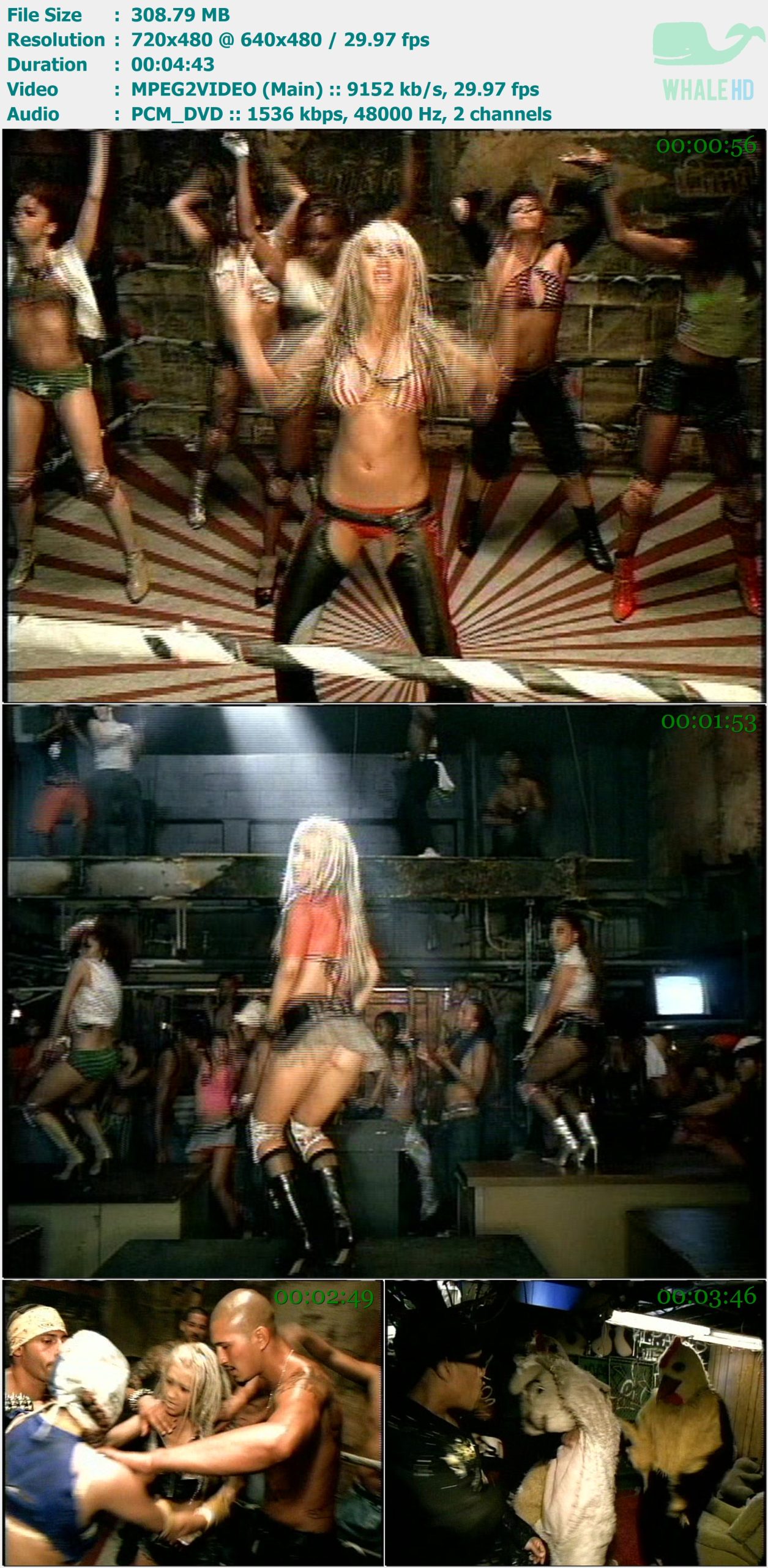 Christina Aguilera feat. Redman - Dirrty 2002 Retail 480i MPEG2 - 308.79MB