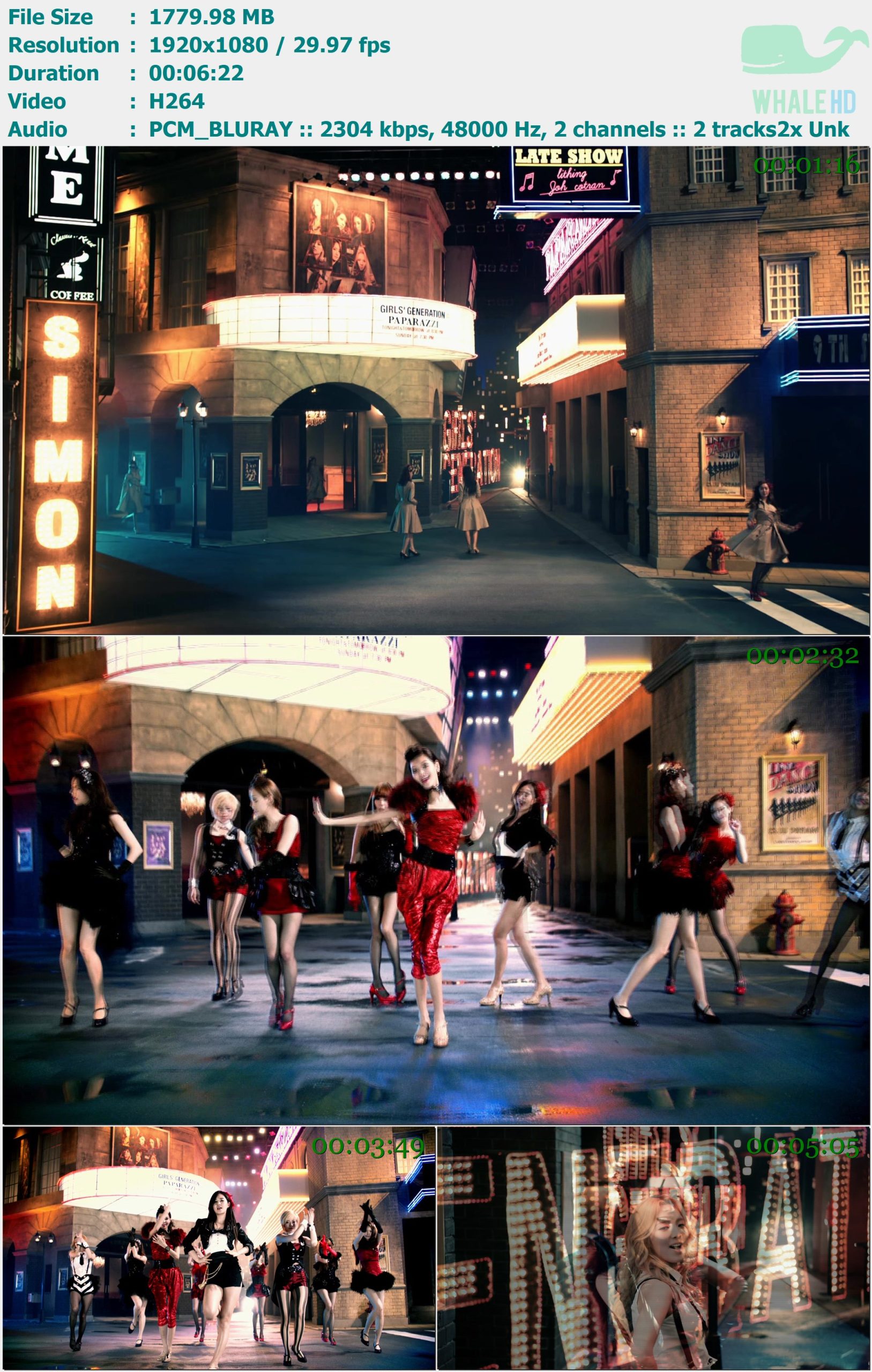 少女时代 Girls' Generation - Paparazzi 2012 Blu-ray 1080p H264 - 1.74GB