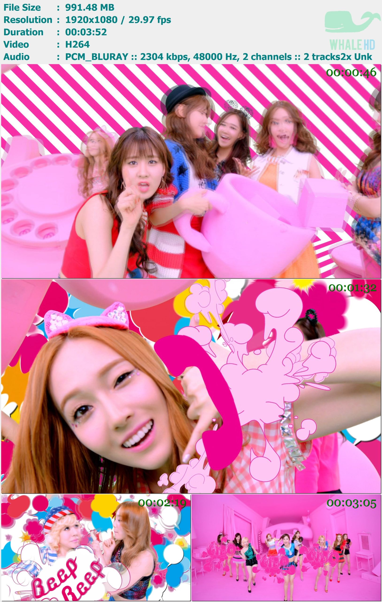 少女时代 Girls' Generation - Beep Beep 2012 Blu-ray 1080i H264 - 991.48MB