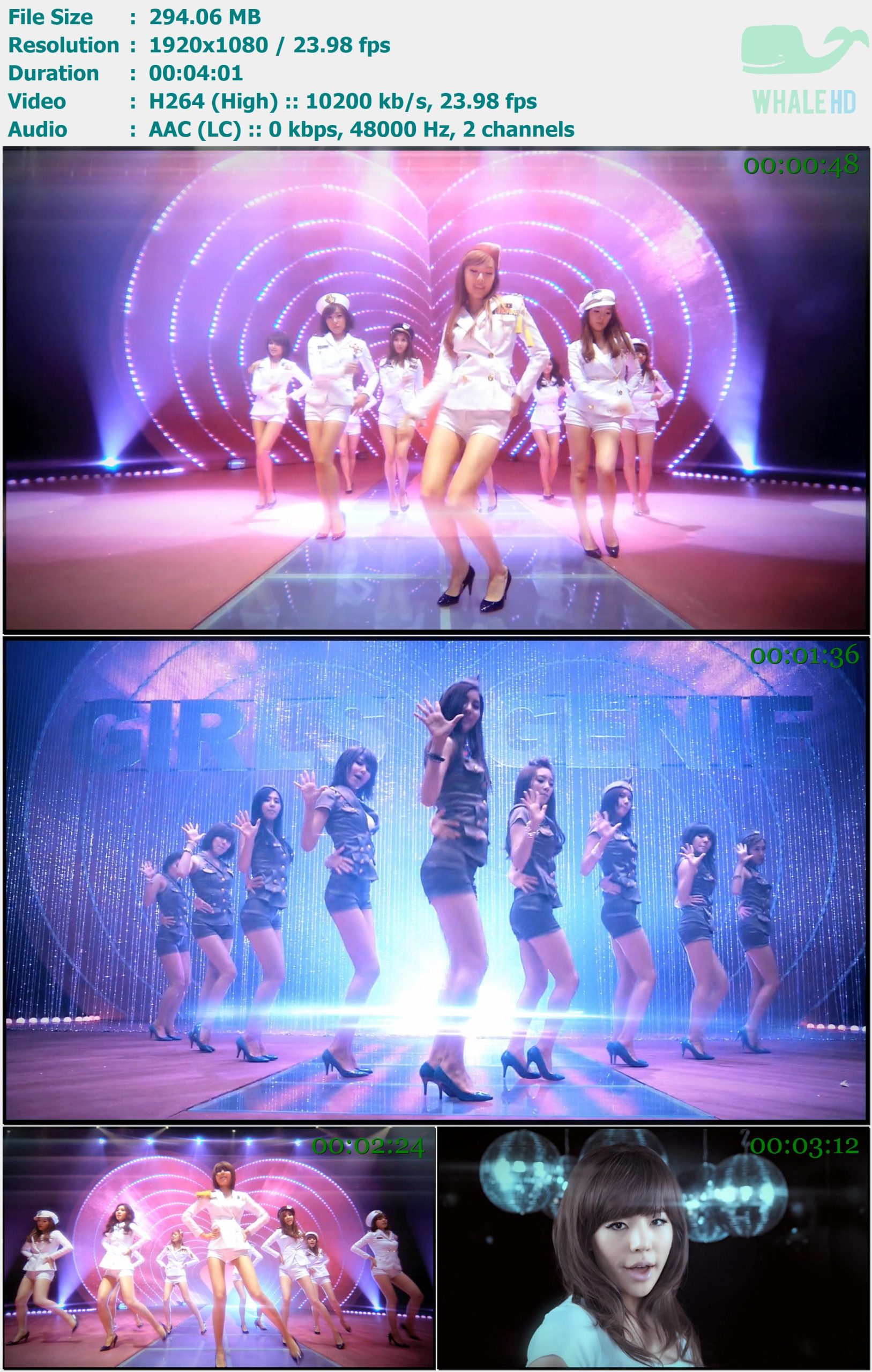 少女时代 Girls' Generation - Genie 2009 AM 1080p H264 - 294.06MB