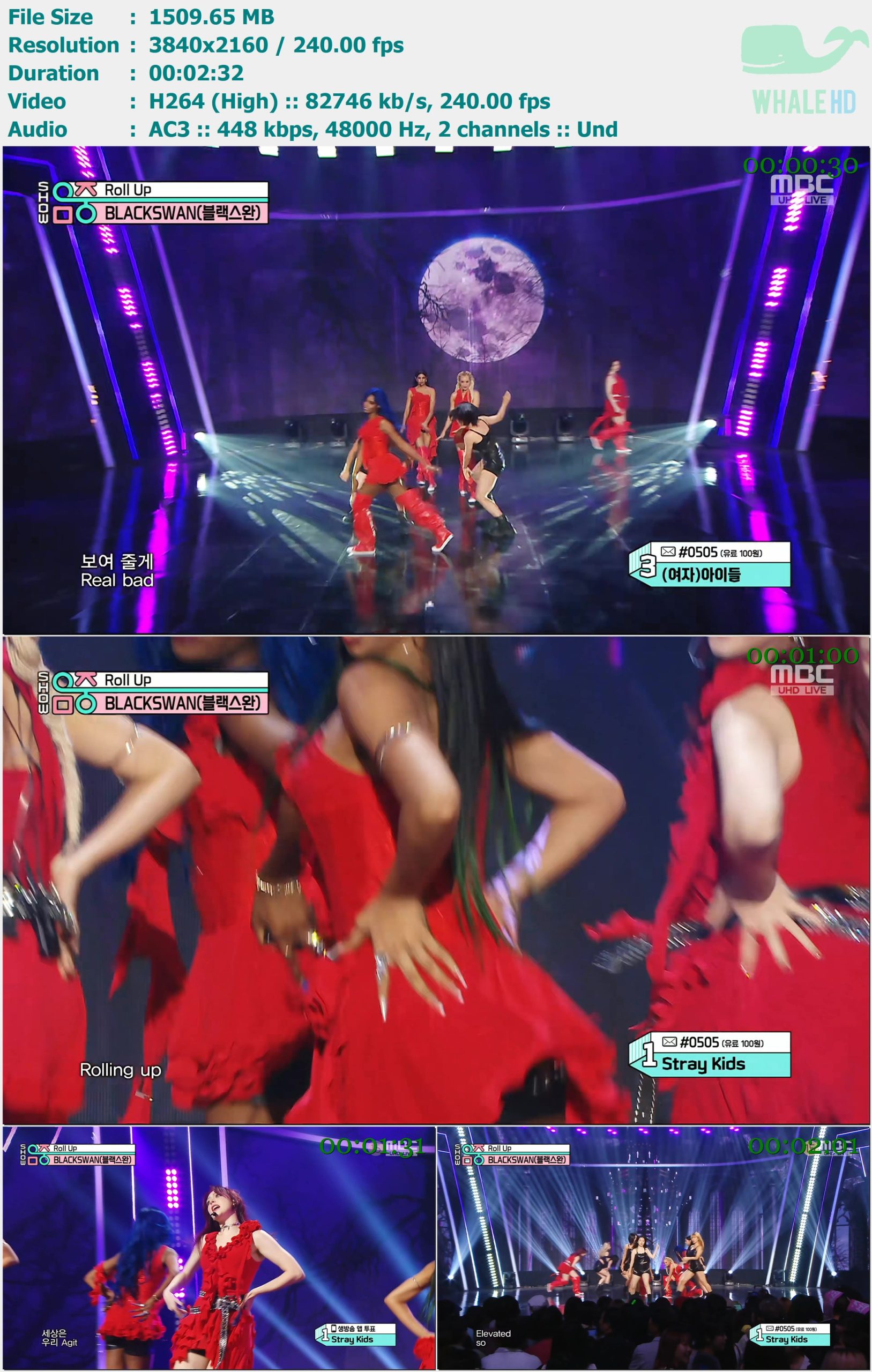 Black Swan - Roll Up (Show Music Core 音乐中心 2024-08-10) HDTV 2160p H264 - 1.47GB