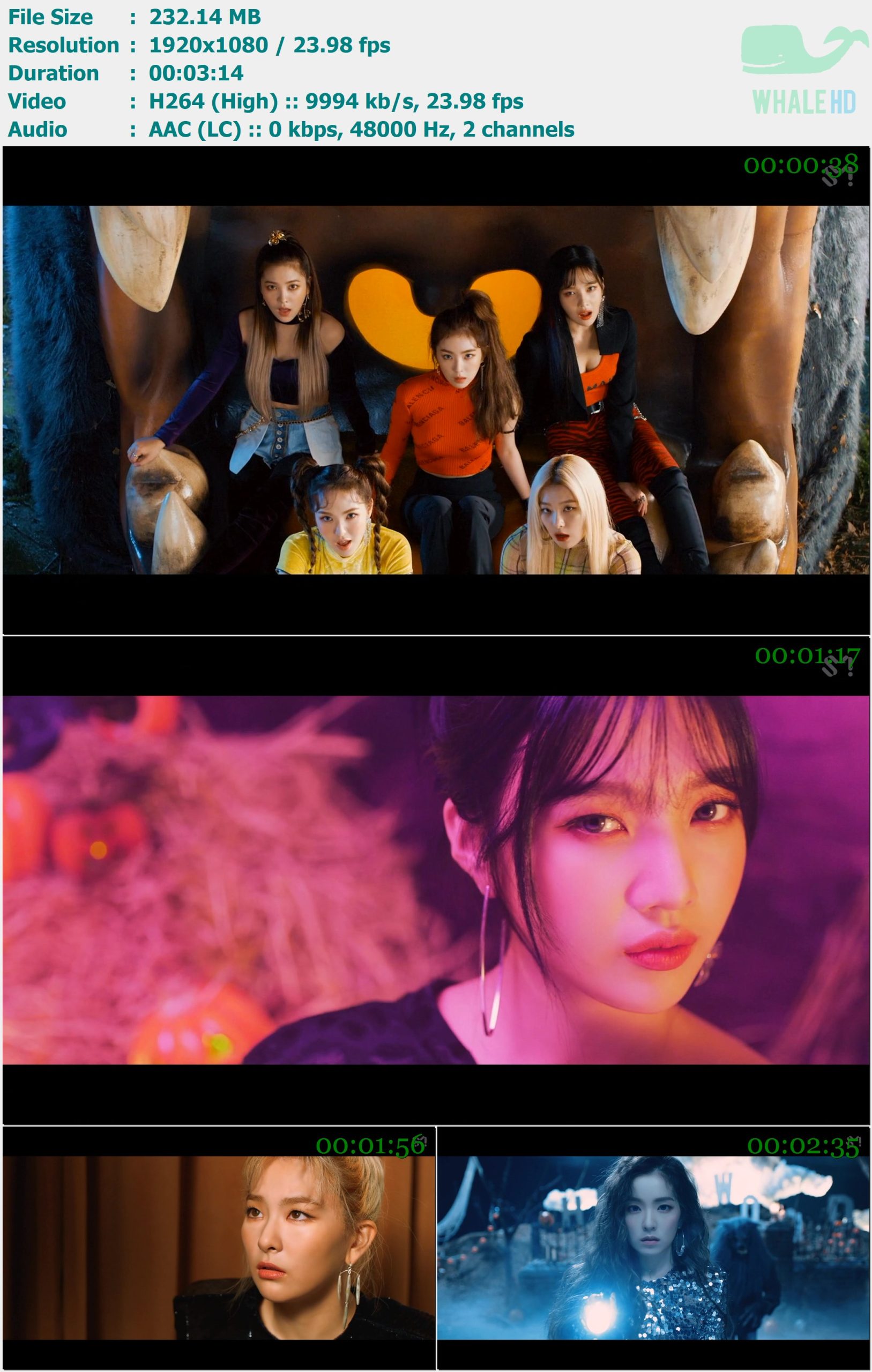 Red Velvet - RBB (Really Bad Boy) [English Version] 2018 AM 1080p H264 - 232.14MB