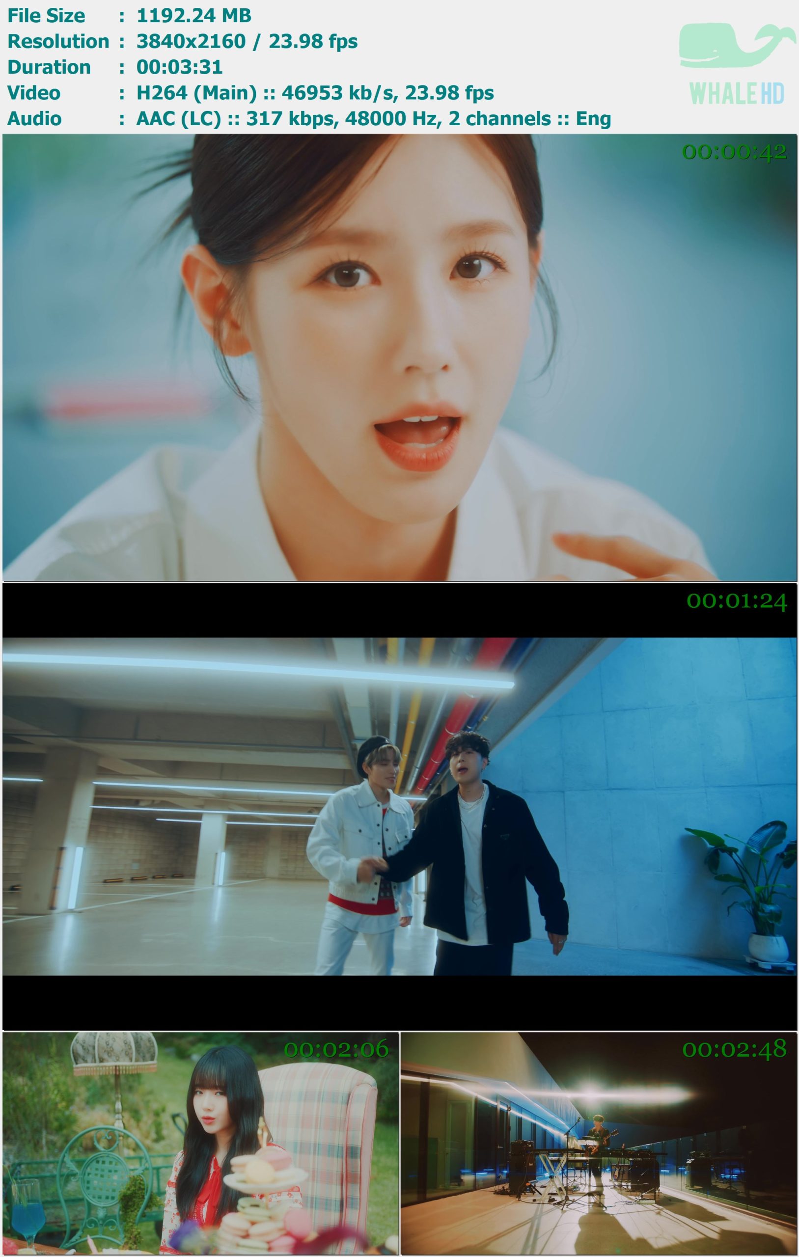 Raiden (레이든) feat. 赵美延 Miyeon ((여자)아이들)), 肖俊 XiaoJun of WayV, pH-1, Choi Yoojung - Love Right Back (Highlight Medley) 2021 MasterRip 2160p H264 - 1.16GB