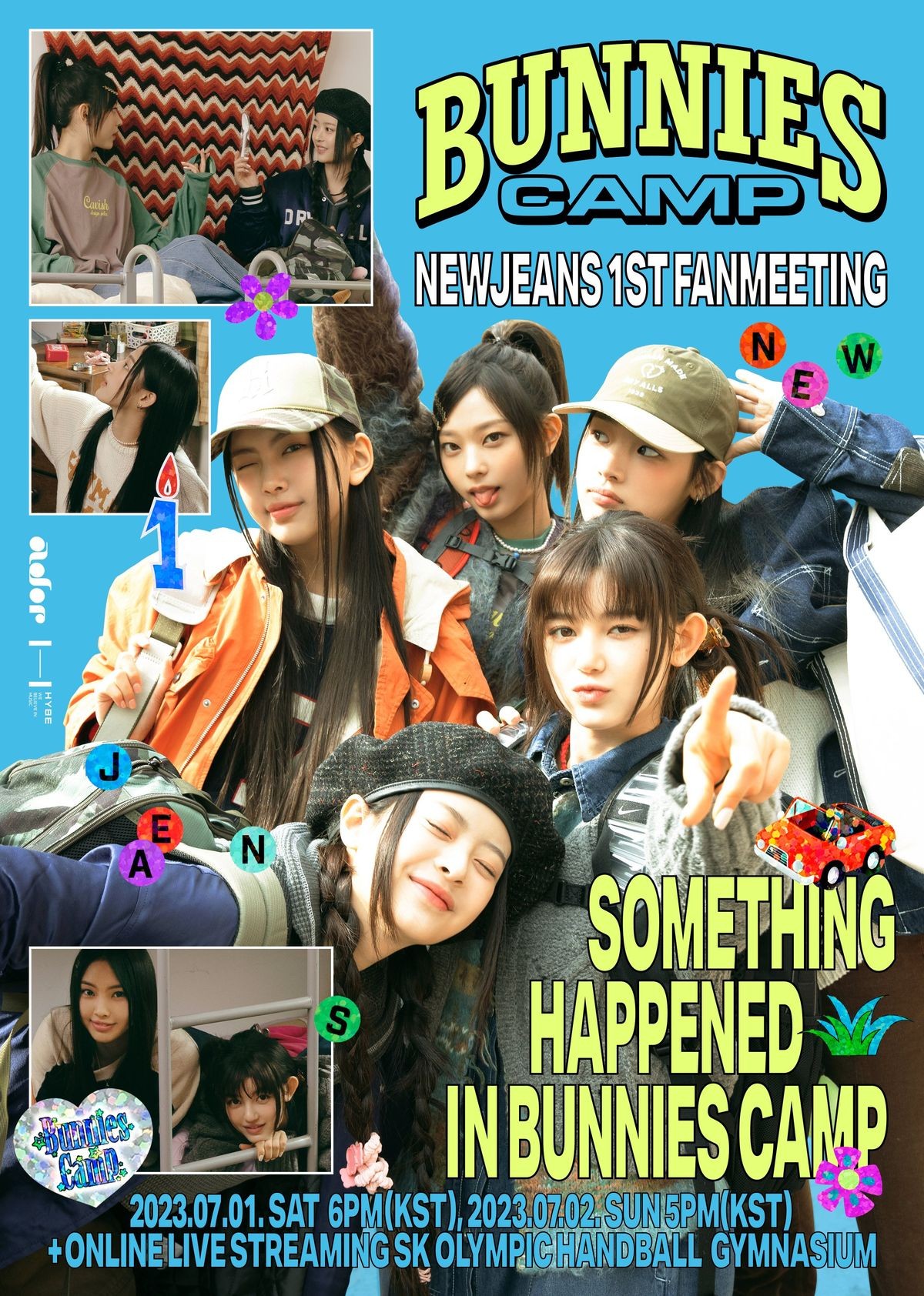 NewJeans 1st Fan Meeting Bunnies Camp - SK Olympic Handball Gymnasium (Seoul) 2023 WEB-DL 1080p H264 - 12.92GB