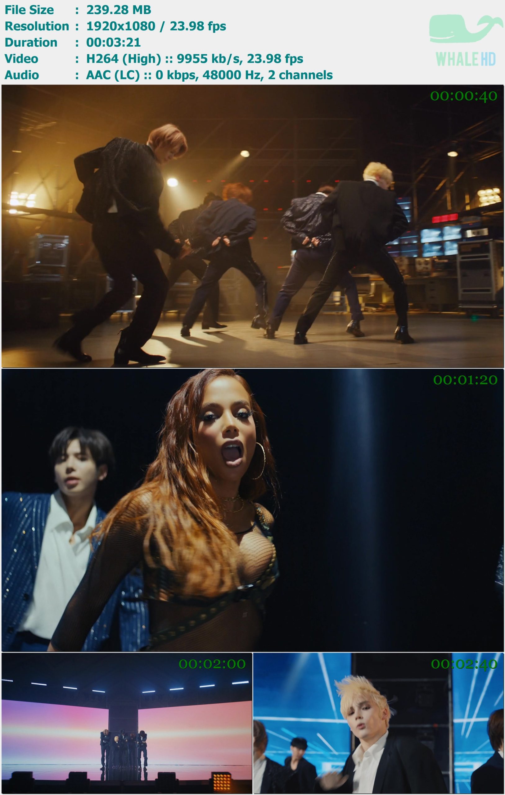 TOMORROW X TOGETHER (TXT) & Anitta - Back for More 2023 AM 1080p H264 - 239.28MB