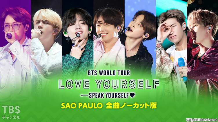 防弹少年团 BTS WORLD TOUR 'LOVE YOURSELF：SPEAK YOURSELF' SAO PAULO 2020 HDTV 1080i MPEG2 - 9.92GB