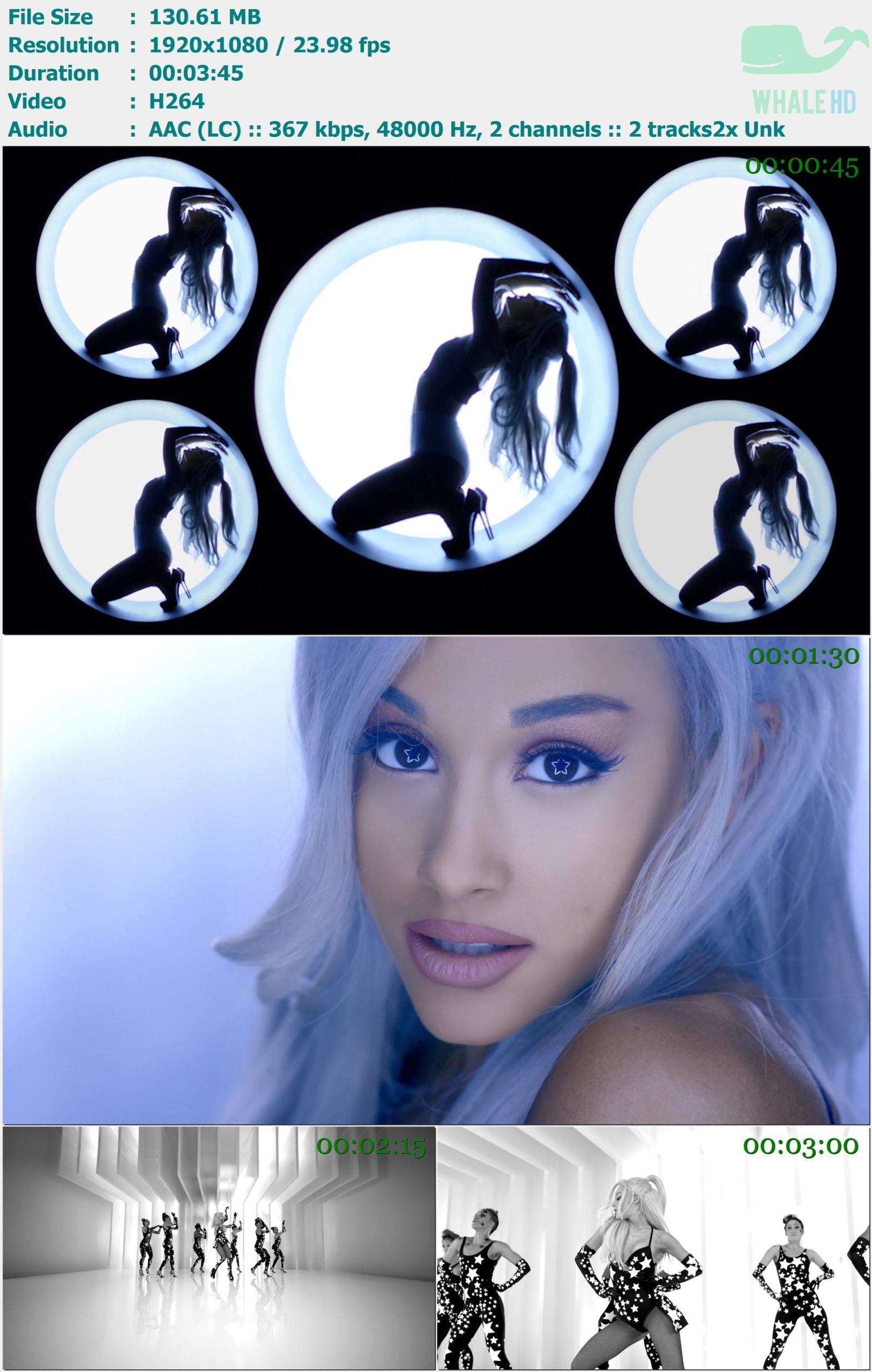 Ariana Grande - Focus 2016 WEB-DL 1080p H264 - 130.61MB