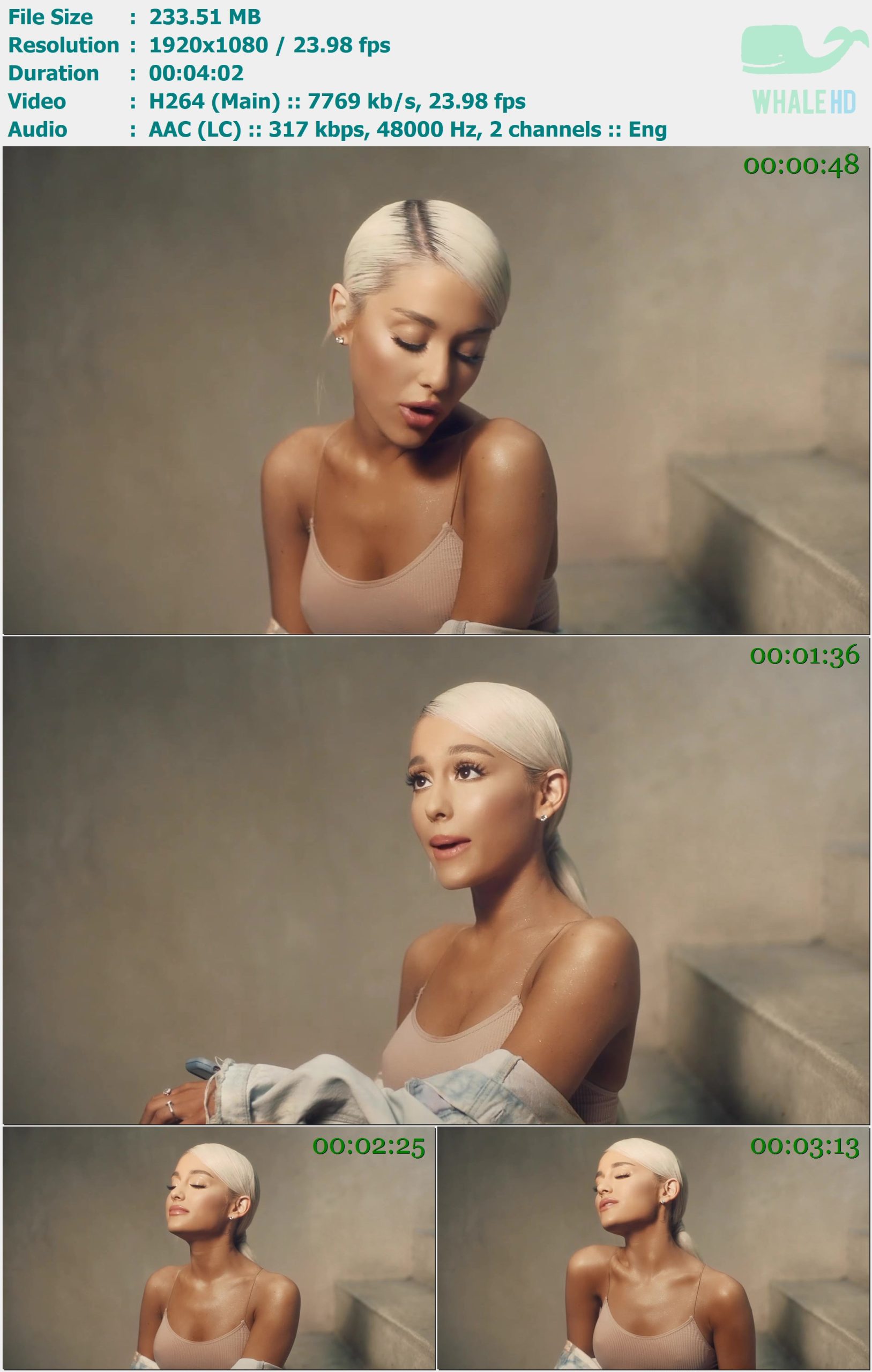 Ariana Grande - R.E.M (Sweetener Visuals) 2020 MasterRip 1080p H264 - 233.51MB