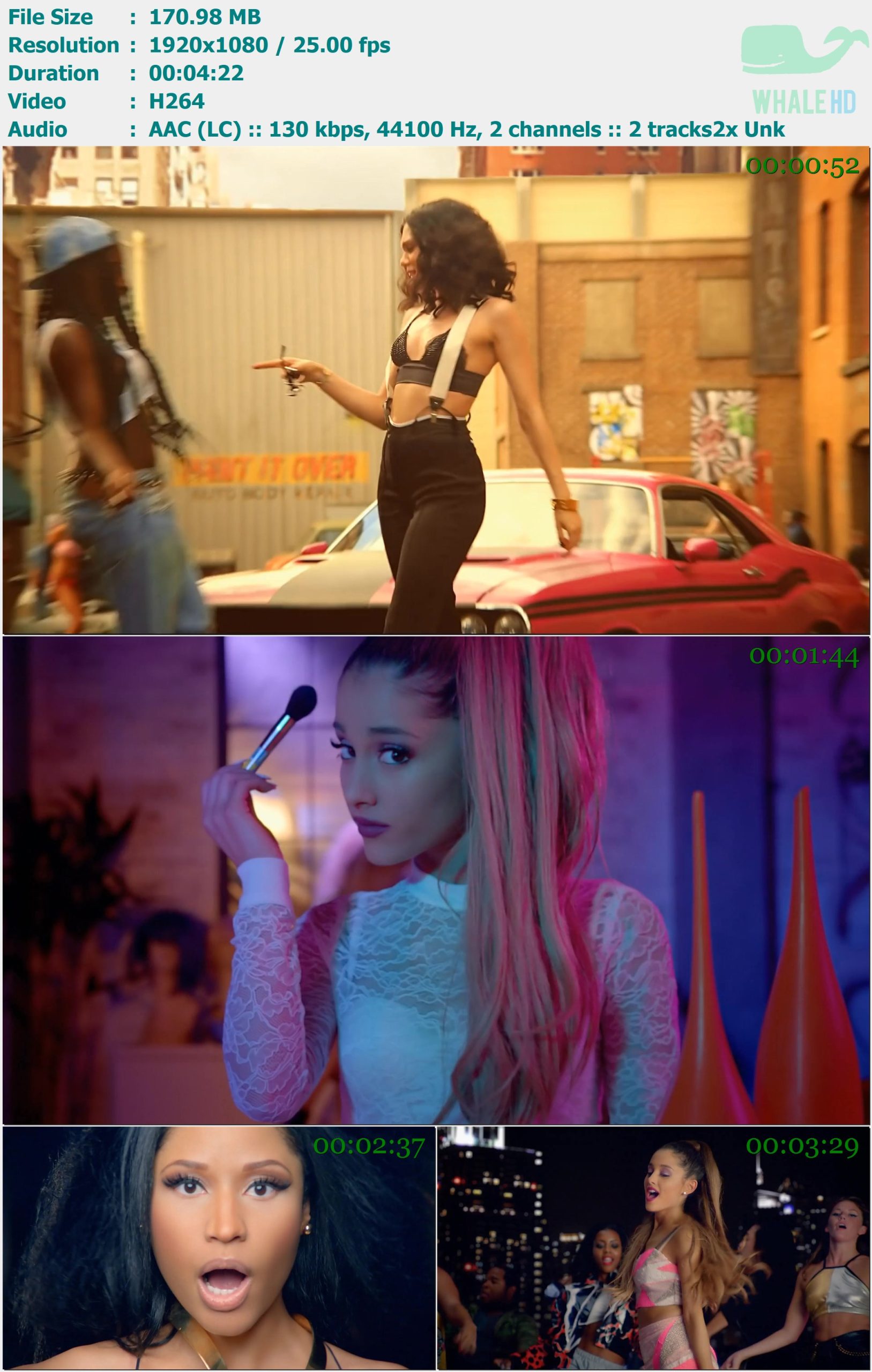 Jessie J, Ariana Grande, Nicki Minaj - Bang Bang 2014 𝐕𝐄𝐕𝐎 1080p H264 - 170.98MB