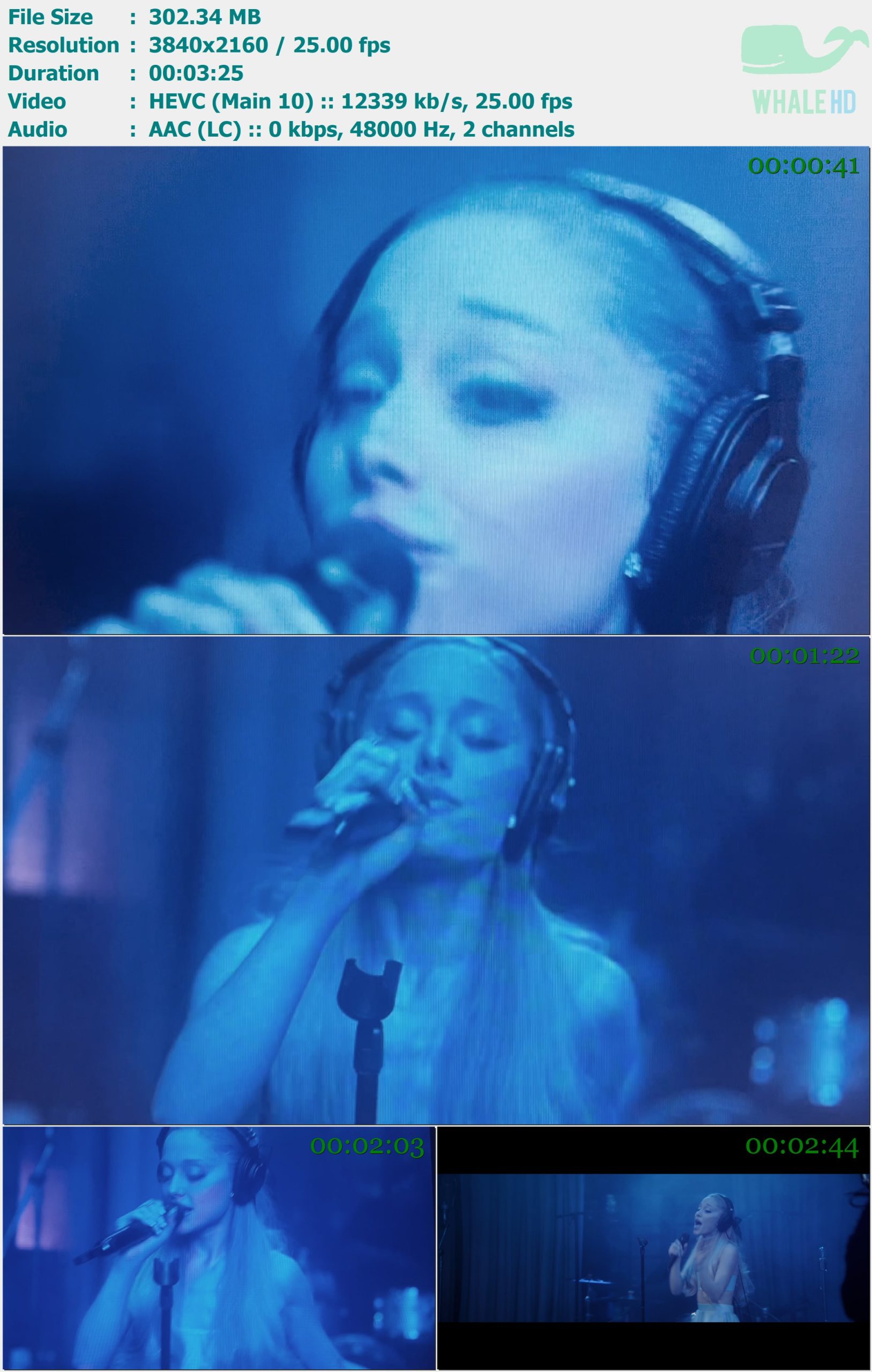 Ariana Grande & Taro Hakase - Baby I (Live from london 2023) AM 2160p H265 - 302.34MB