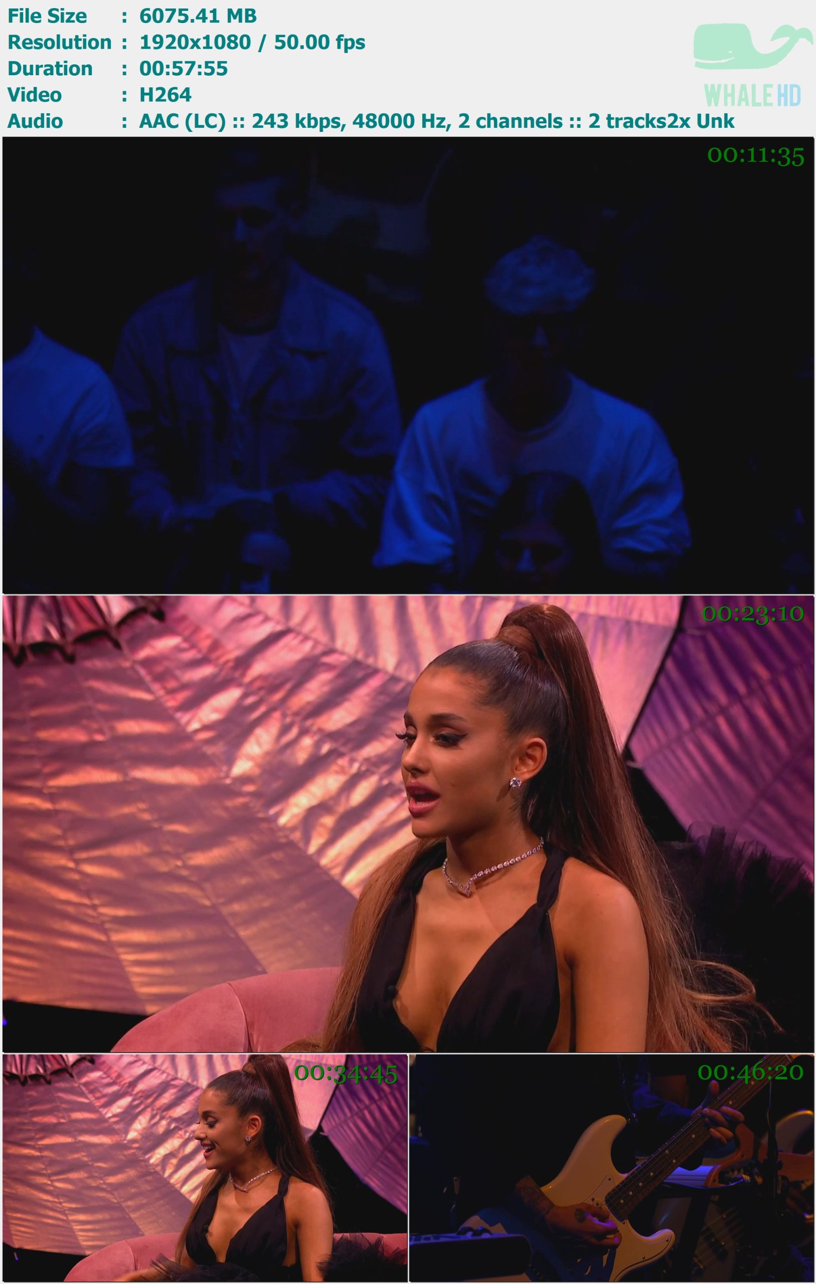 Ariana Grande - At The BBC 2018 WEB-DL 1080p H264 - 5.93GB