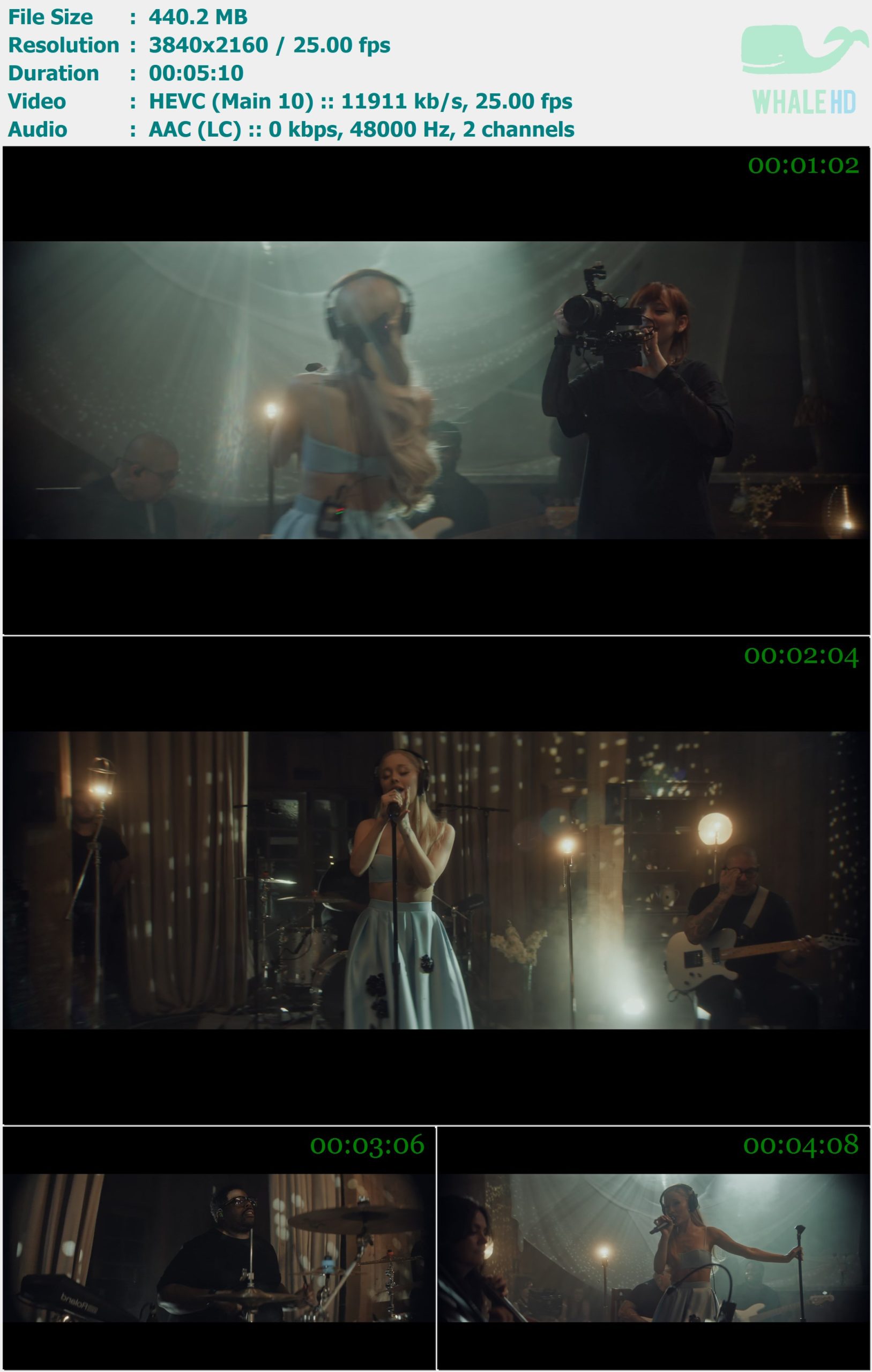 Ariana Grande - Honeymoon Avenue (live from london 2023) AM 2160p H265 - 440.20MB