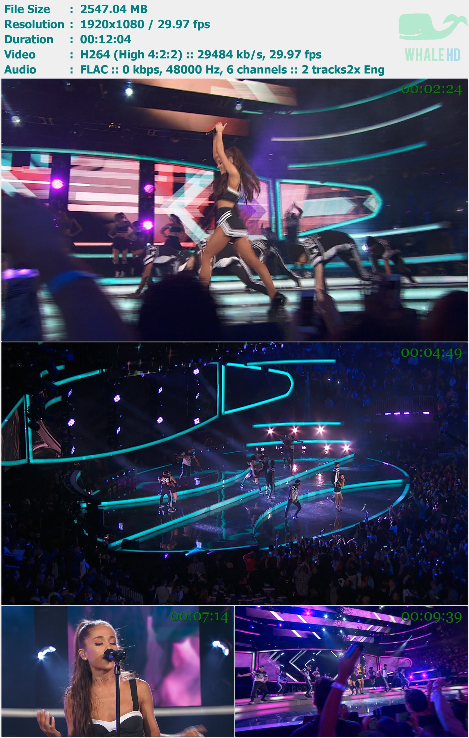 Ariana Grande - Live @ NBA All-Star Game Half-Time Show 2015 FEED 1080i H264 TrollHD - 2.49GB