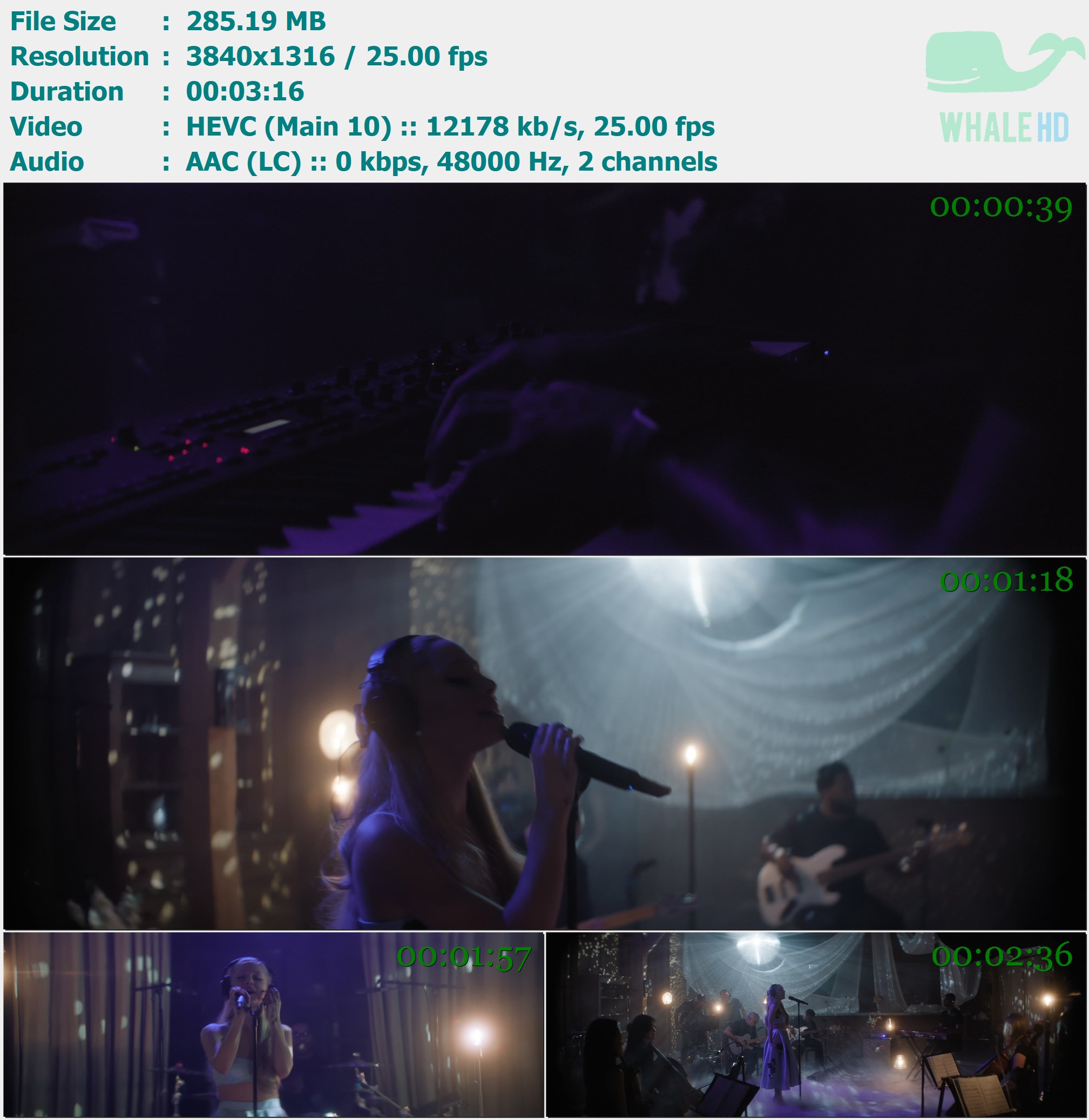 Ariana Grande feat. Big Sean - Right There [live from london] 2023 AM 1316p H265 - 285.19MB