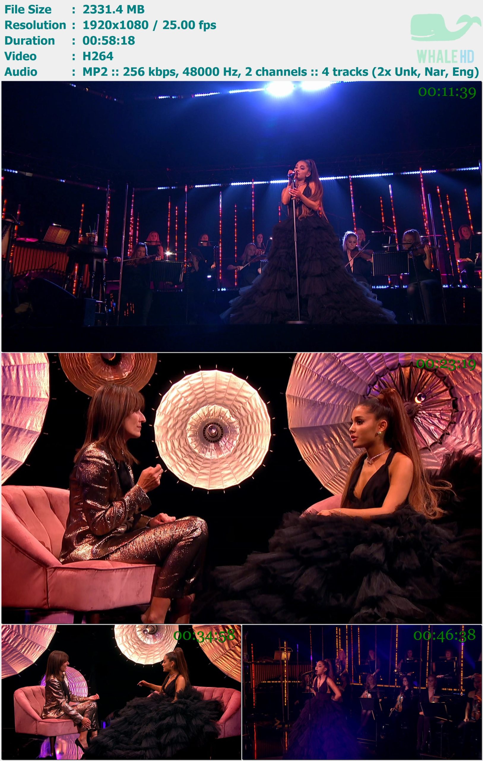 Ariana Grande at the BBC [Nov-01-2018] HDTV 1080i H264 - 2.28GB