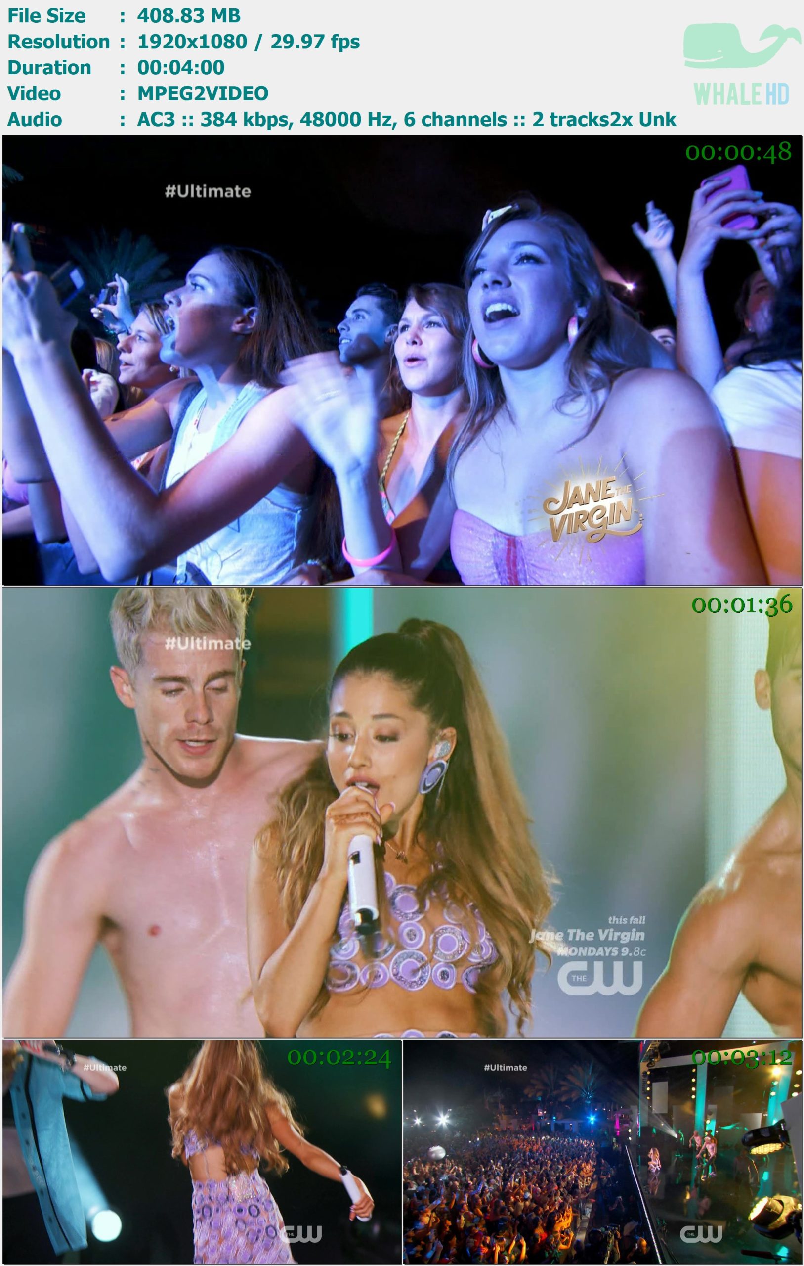 Ariana Grande feat. Iggy Azalea - Problem (iHeartRadio Ultimate Pool Party 2014-07-08) HDTV 1080i MPEG2 - 408.83MB