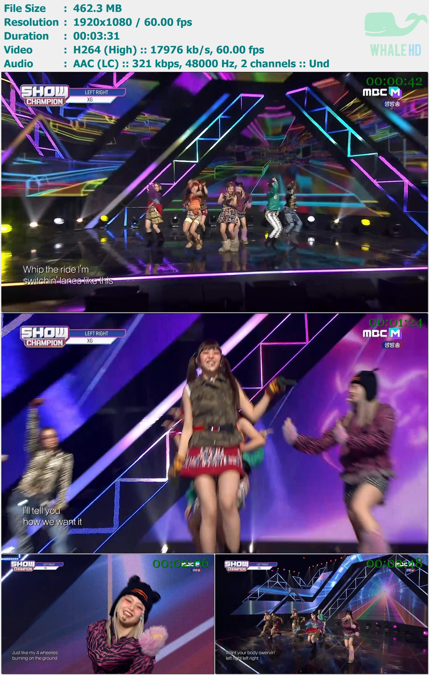 XG - LEFT RIGHT (Show Champion 2023-02-22) HDTV 1080p H264 - 462.30MB