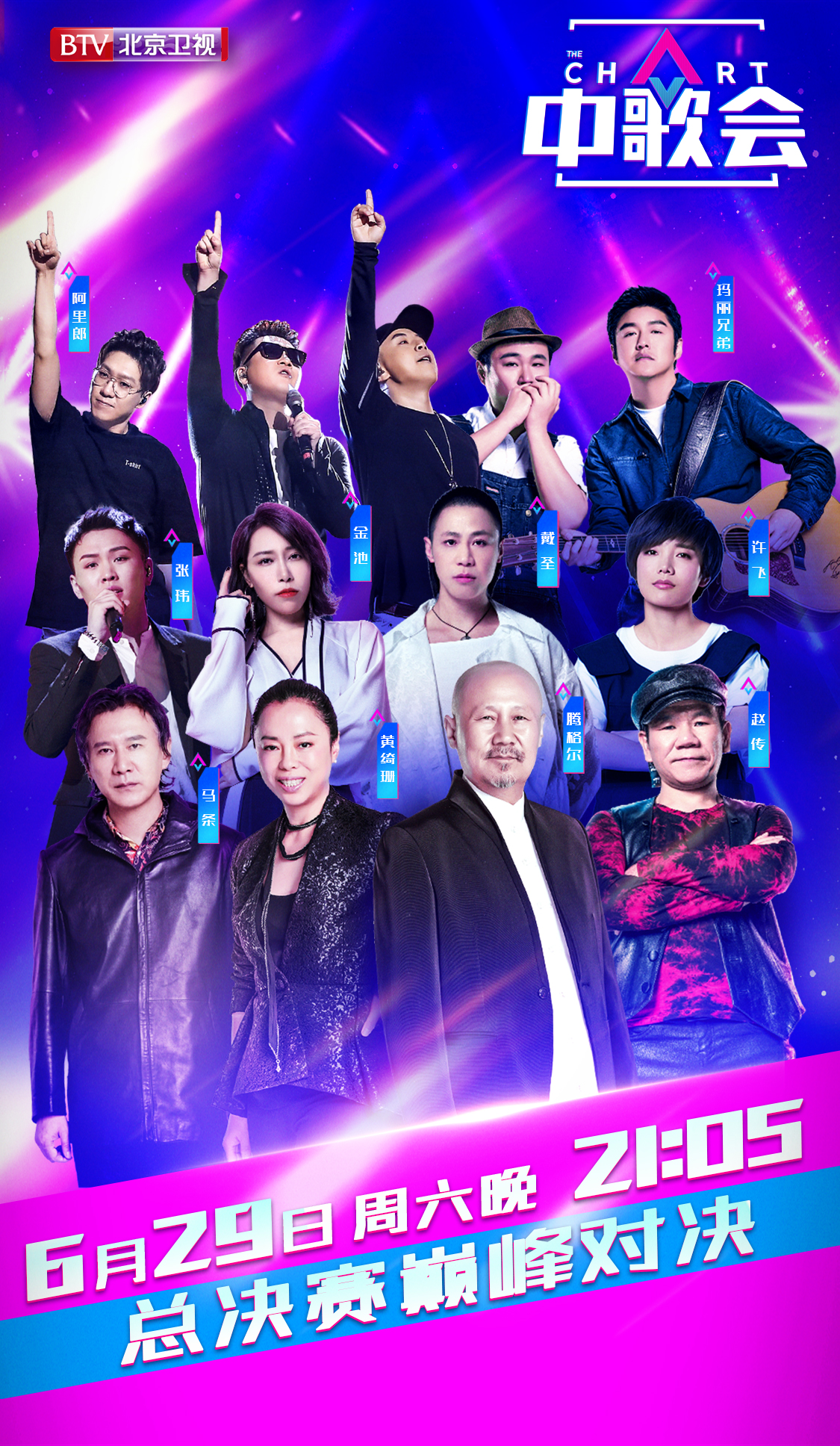 BTV 中歌会 2019 BTV The Chart 20190427-2019629 HDTV 1080i H264 - 58.81GB