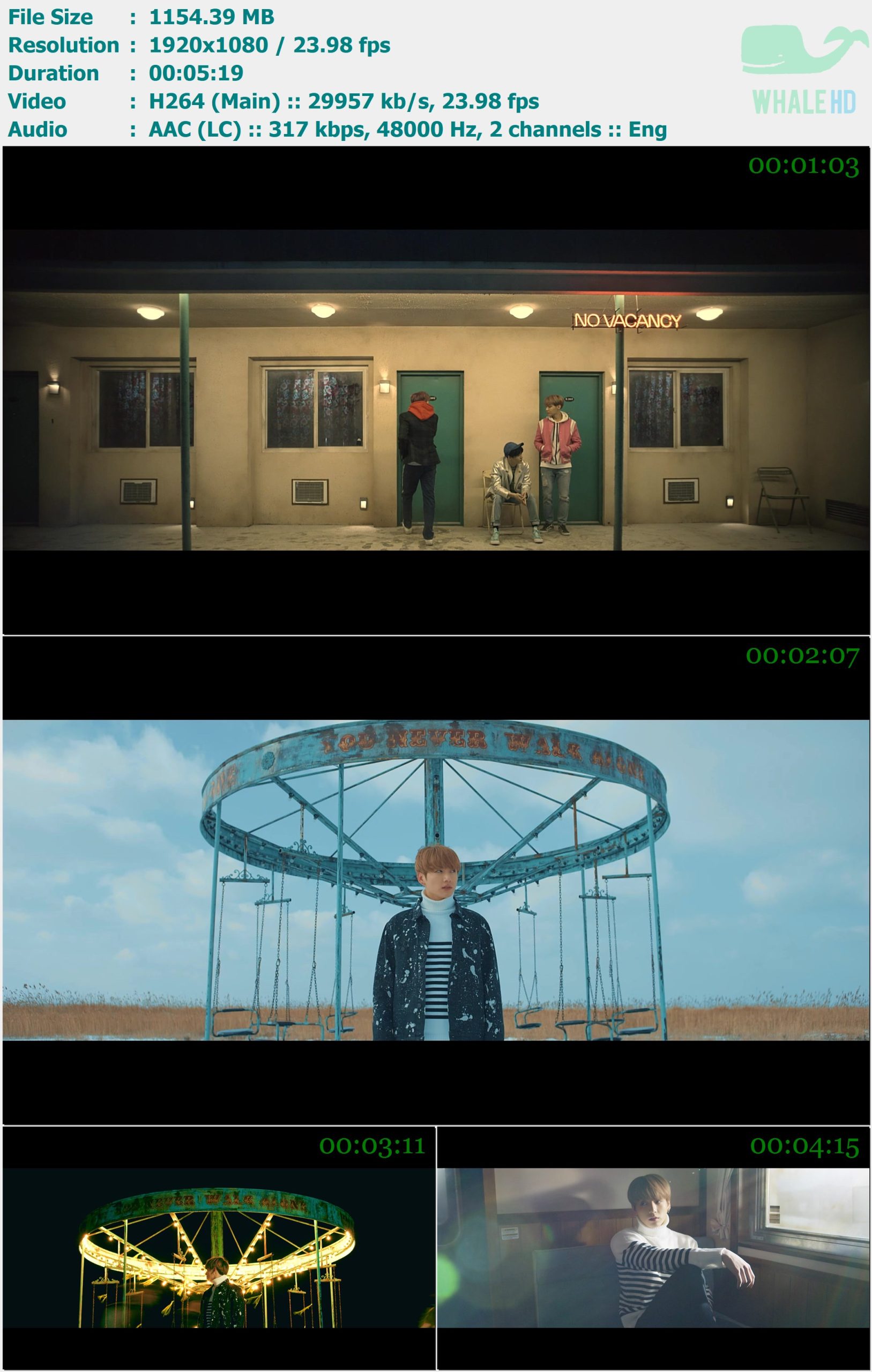 防弹少年团 BTS - Spring Day 2017 MasterRip 1080p H264 - 1.13GB