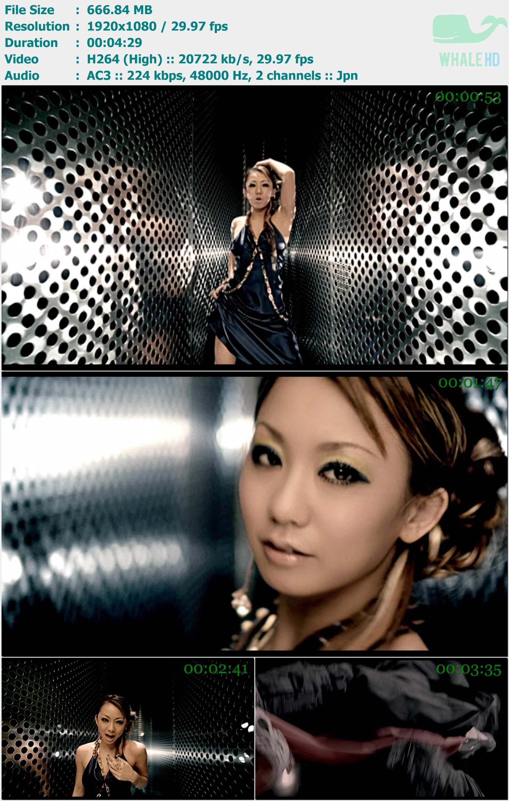 倖田来未 Koda Kumi - No Regret 2006 BDRip 1080p X264 - 666.84MB