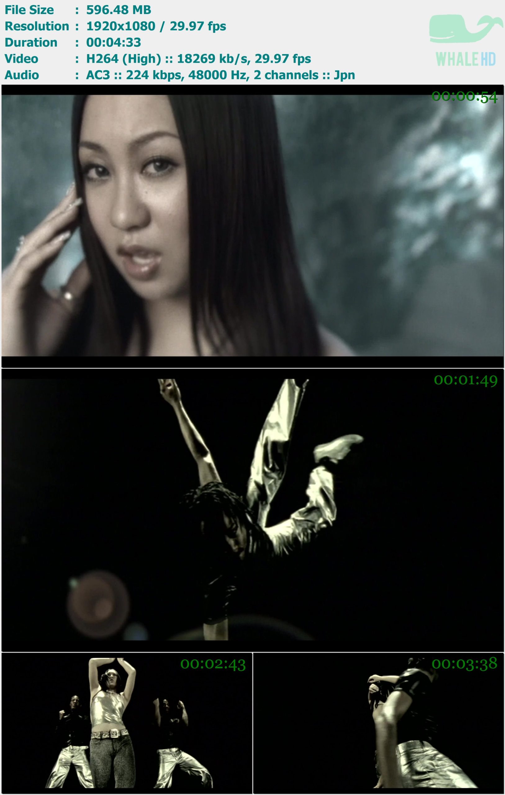 倖田来未 Koda Kumi - Trust Your Love 2001 BDRip 1080p X264 - 596.48MB