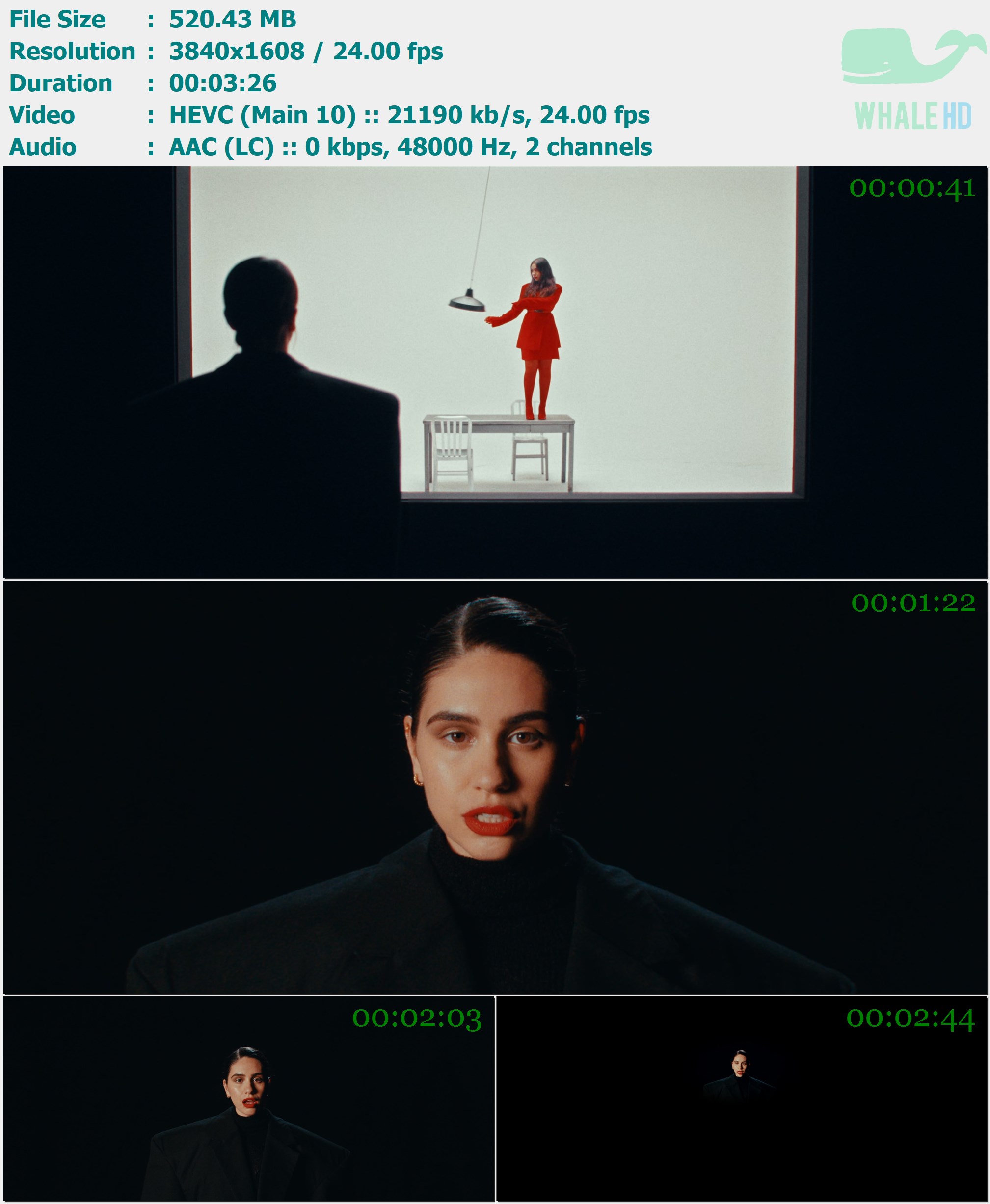 Alessia Cara - Dead Man 2024 AM 1608p H265 - 520.43MB