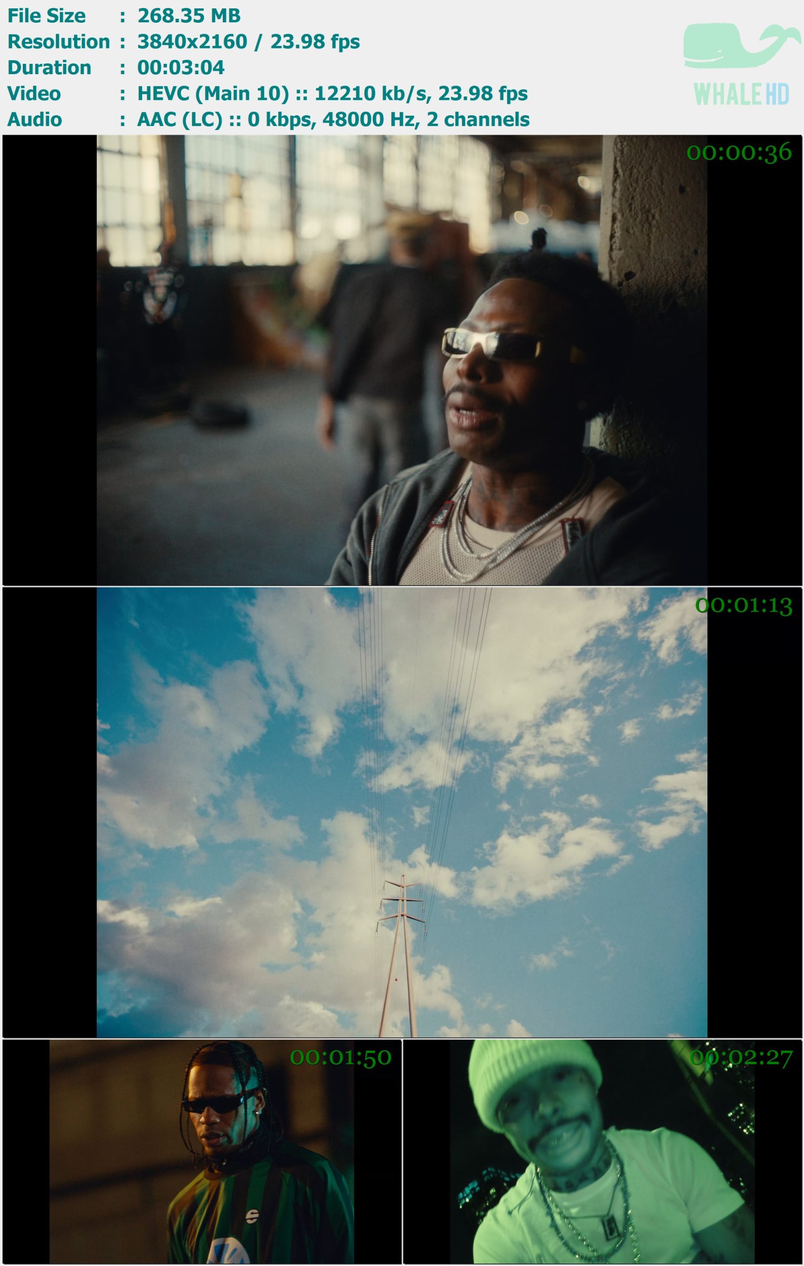 Asake & Travis Scott - Active 2024 AM 2160p H265 - 268.35MB