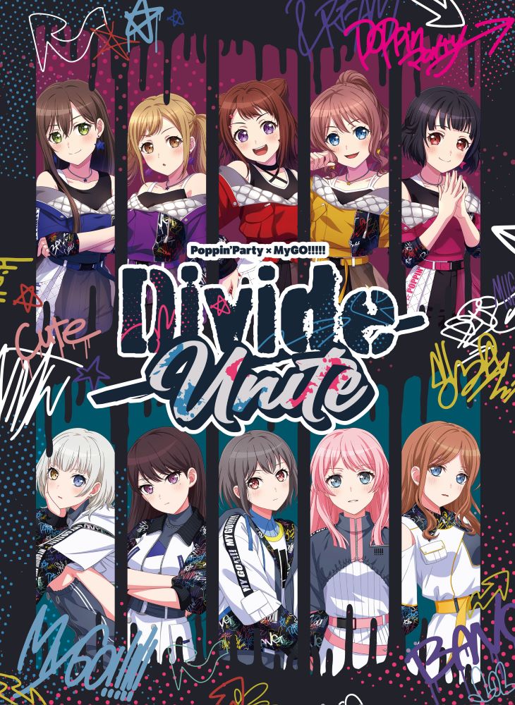 Poppin'Party, MyGO!!!!! Poppin'Party×MyGO!!!!! 合同ライブ「Divide/Unite」BD蓝光原盘+CD 2024 BD蓝光原盘 1080p H264 - 23.76GB