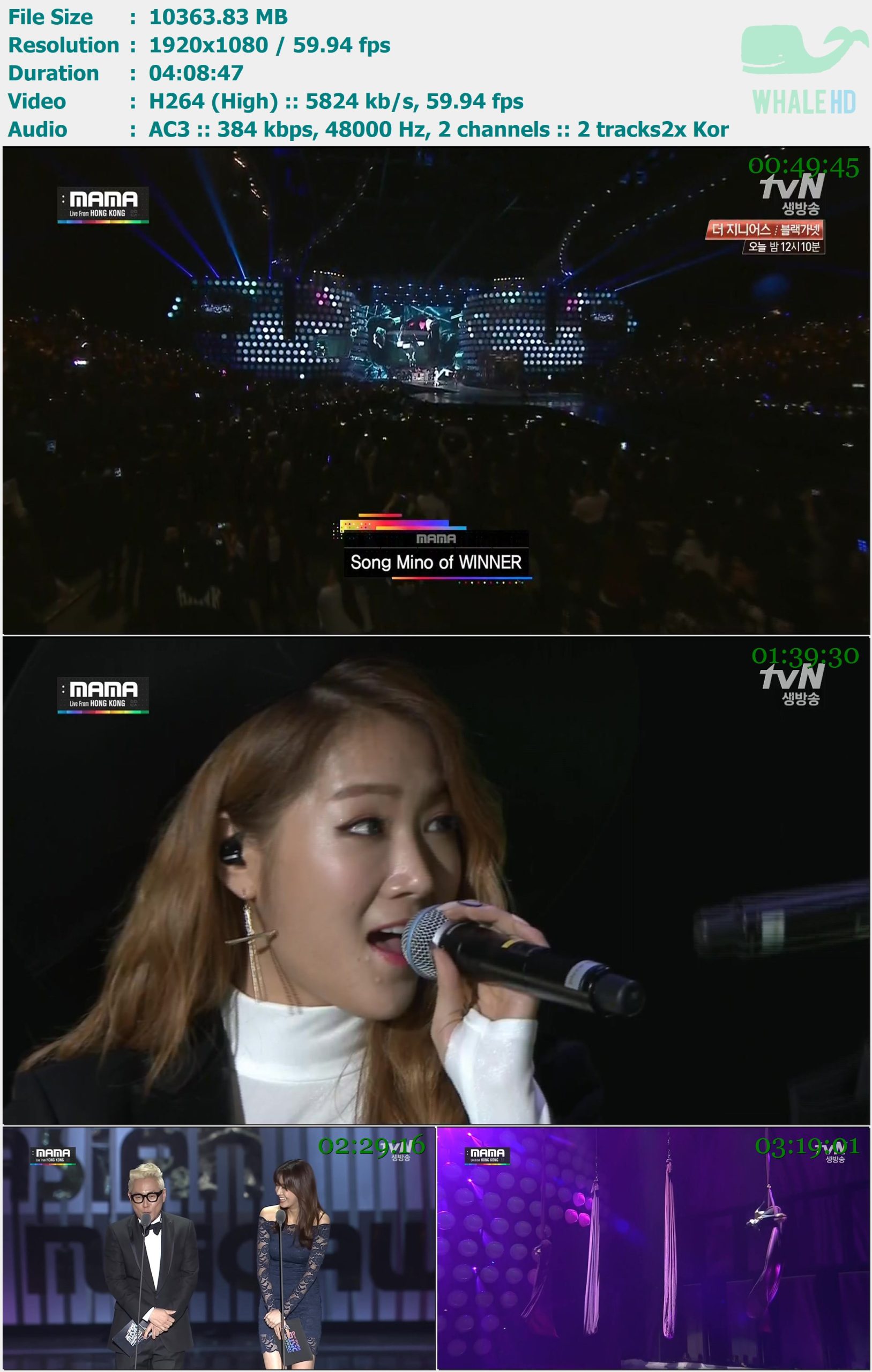 Mnet Asian Music Awards - 2014 MAMA Awards HDTV 1080i H264 - 10.12GB