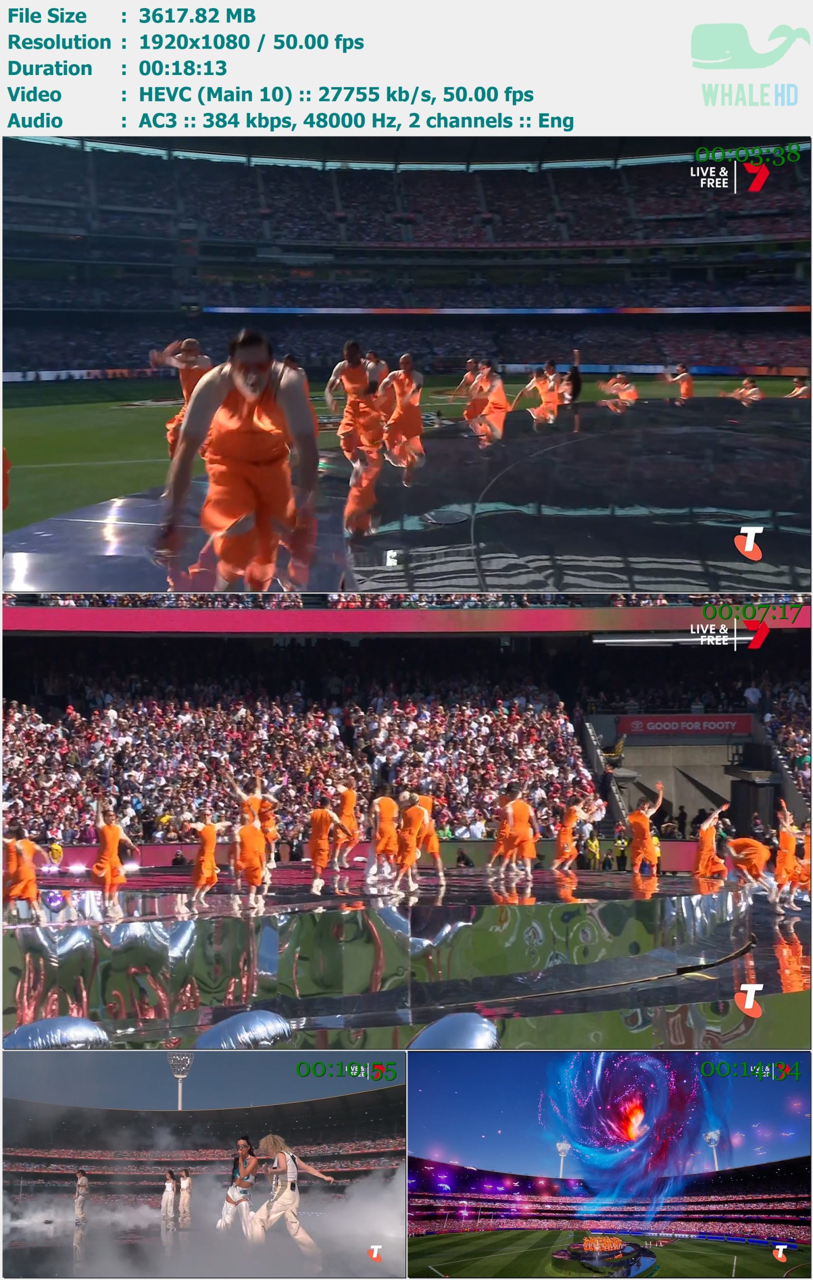 Katy Perry - Live @ AFL Grand Final 2024 HDTV 1080i H264 - 901.27MB+3.53GB