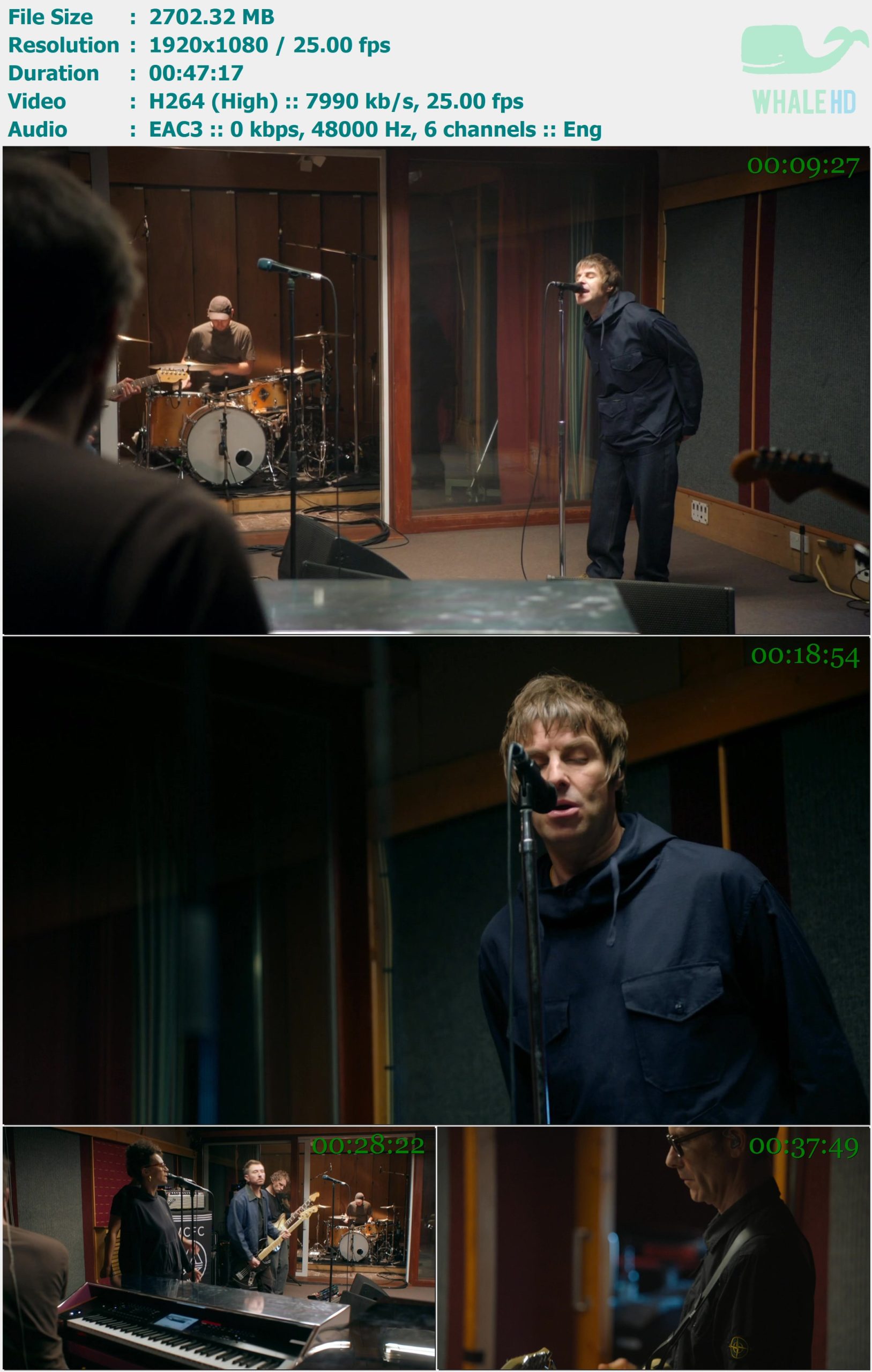 Liam Gallagher - 48 Hours At Rockfield 2022 WEB-DL 1080p H264 - 2.64GB